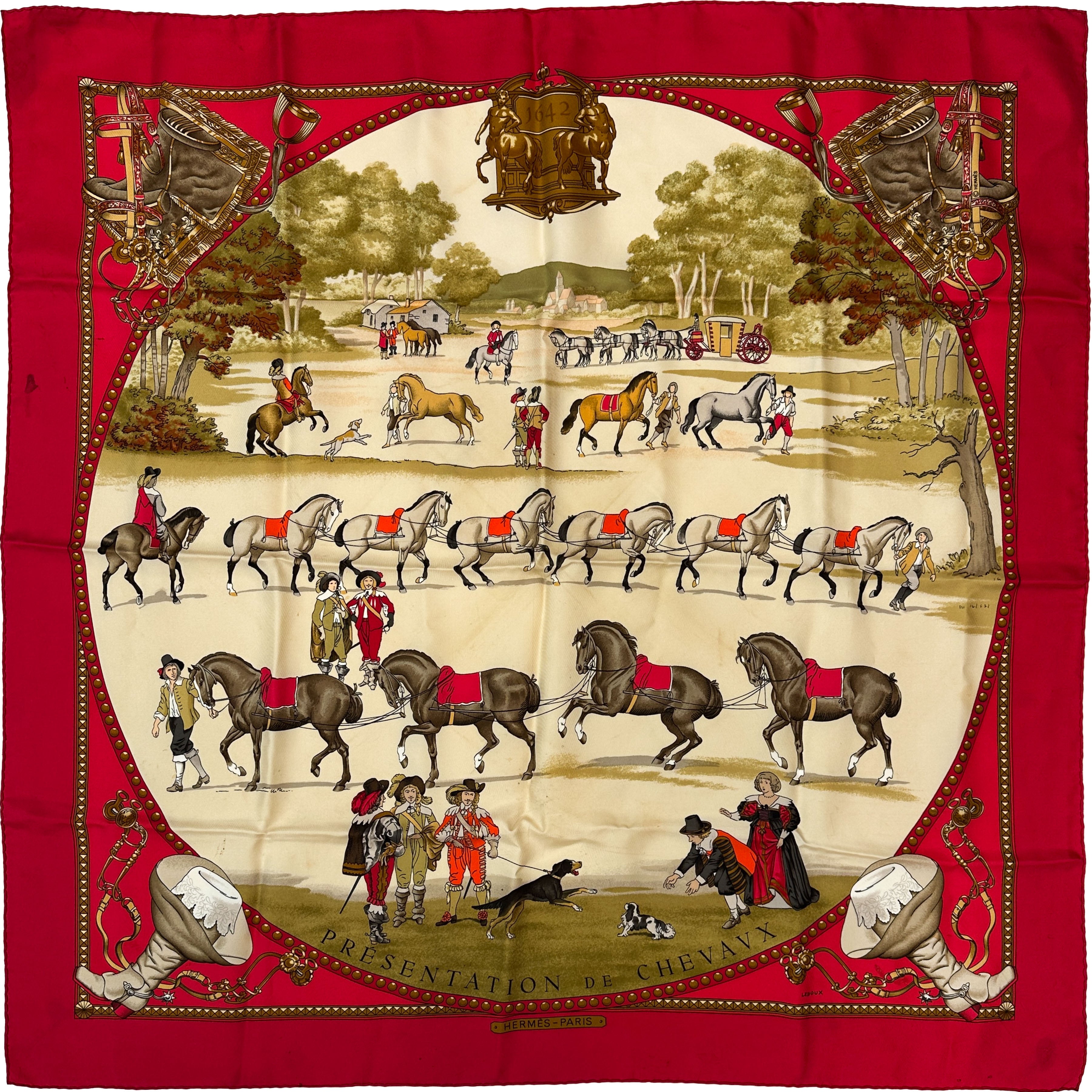 Hermès Présentation de Chevaux 90