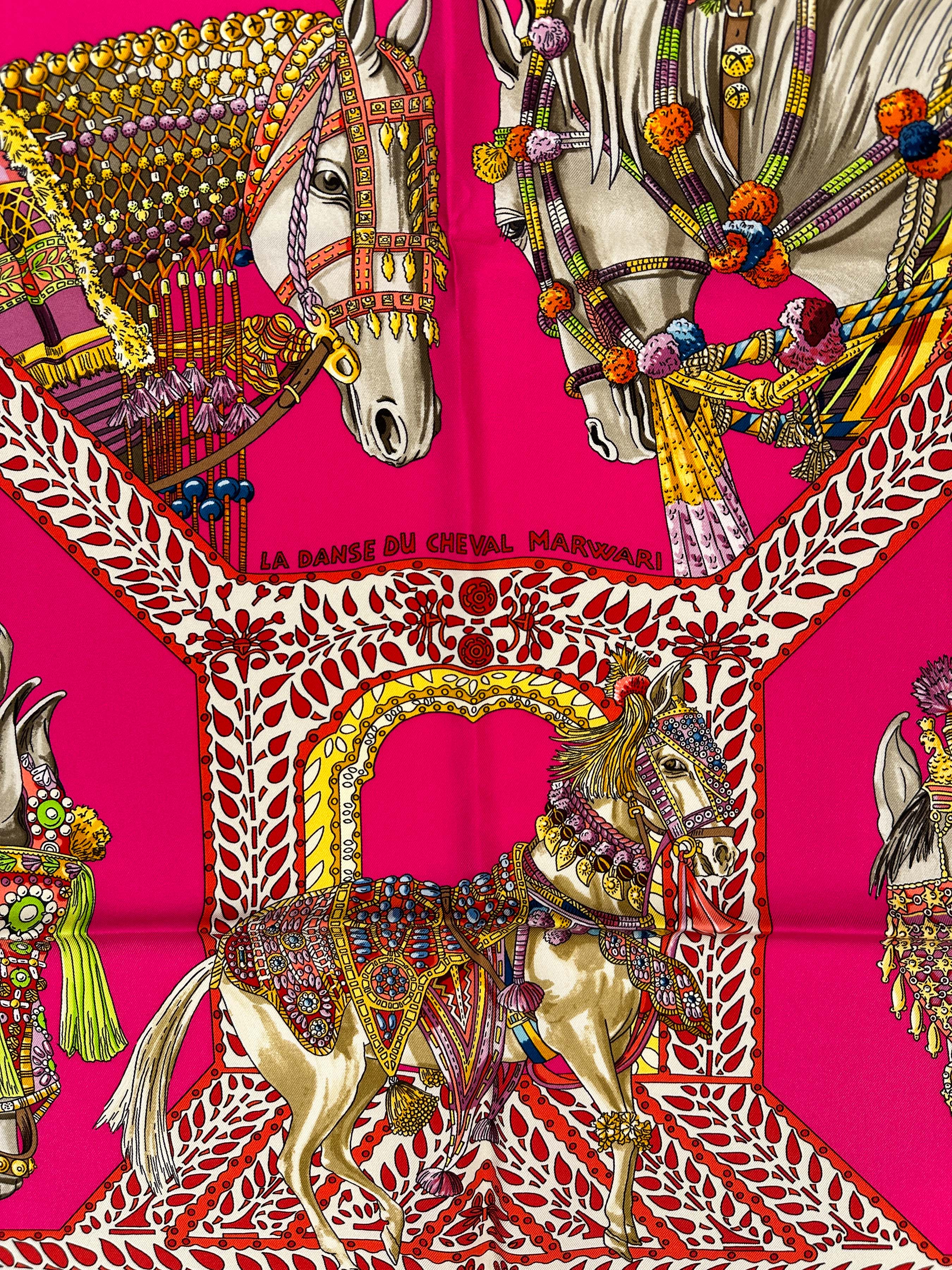 Hermès La Danse du Cheval Marwari 90
