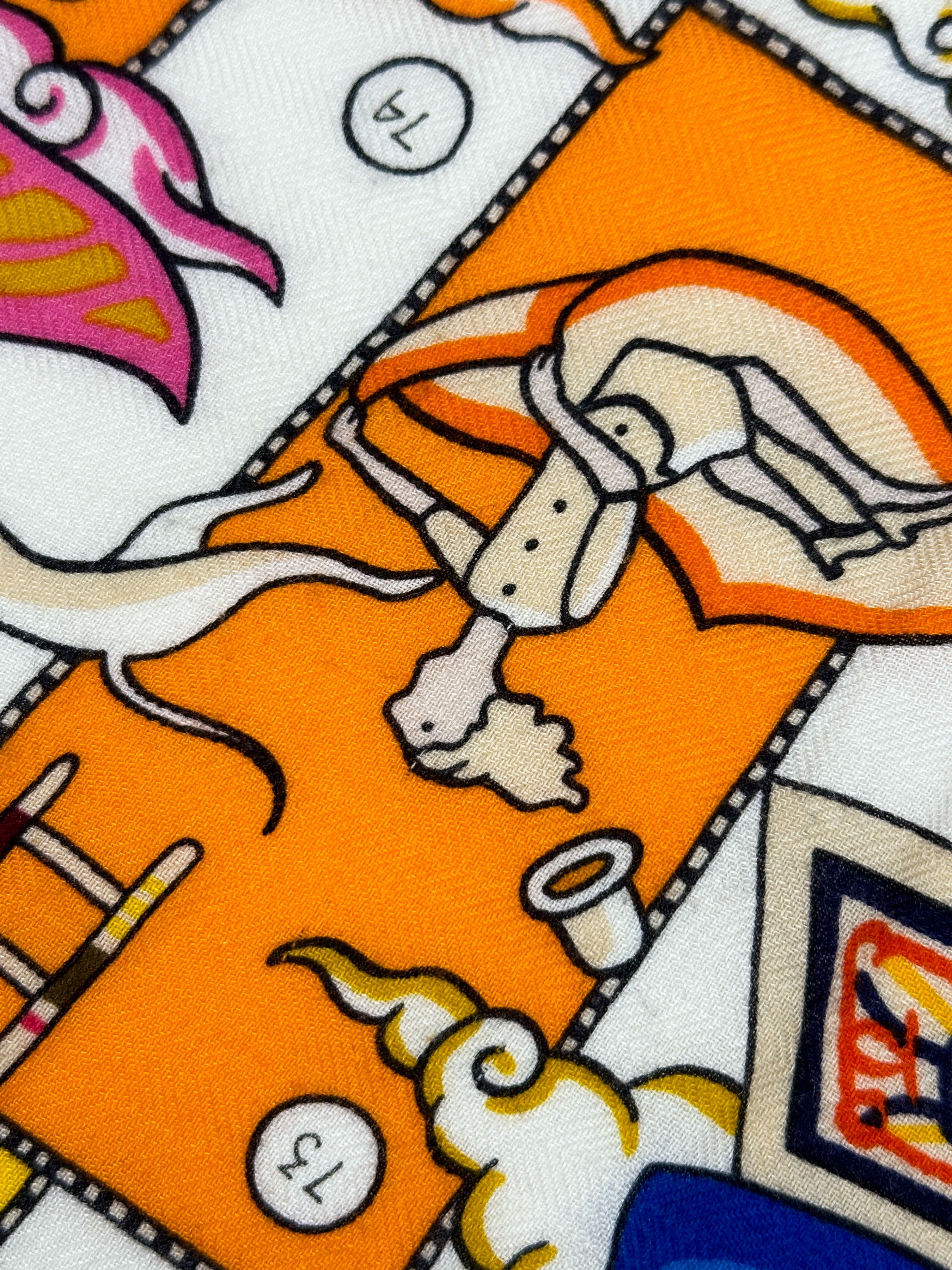 Hermès L’Epopée d’Hermès Cashmere Silk 140