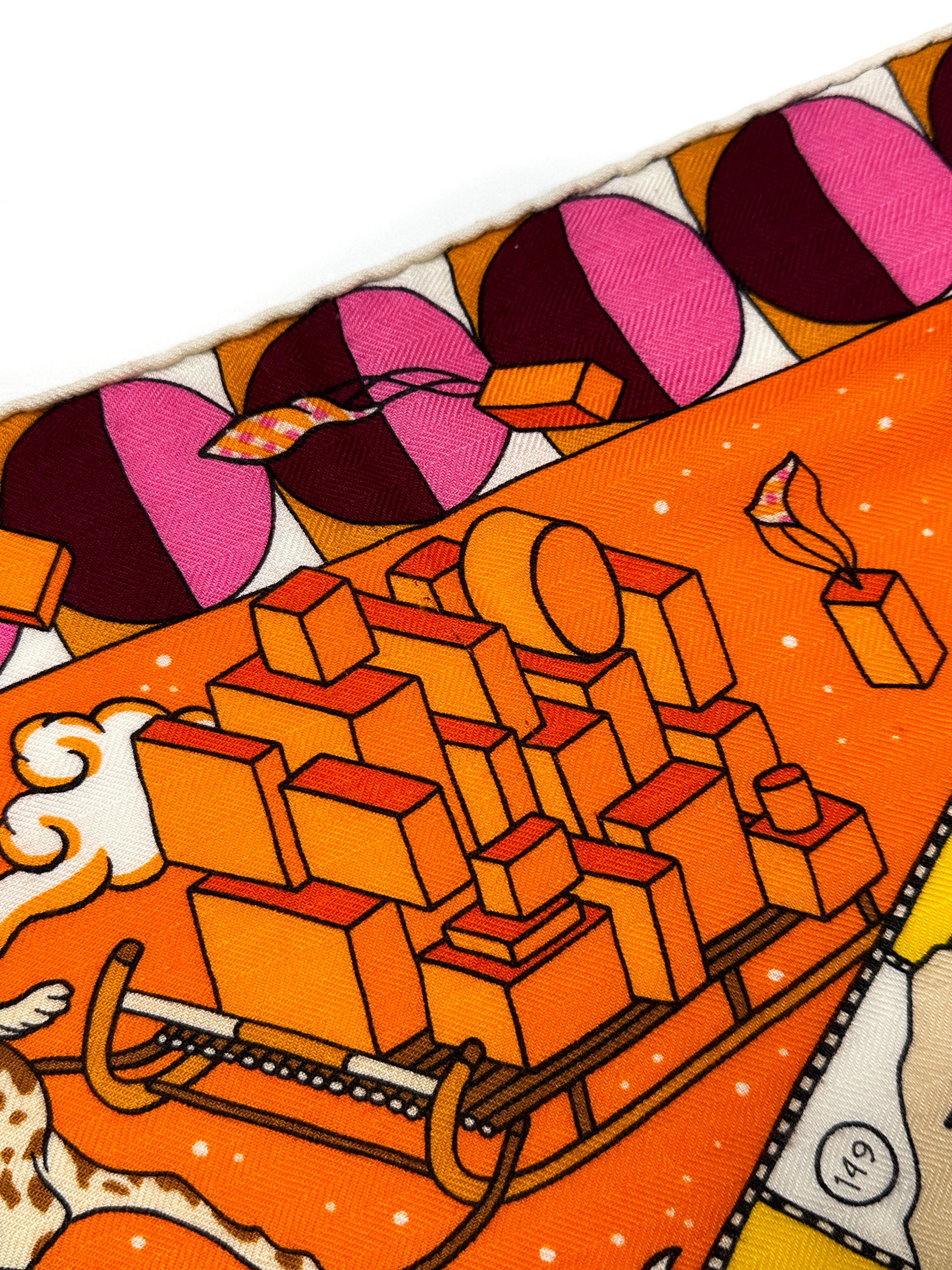 Hermès L’Epopée d’Hermès Cashmere Silk 140