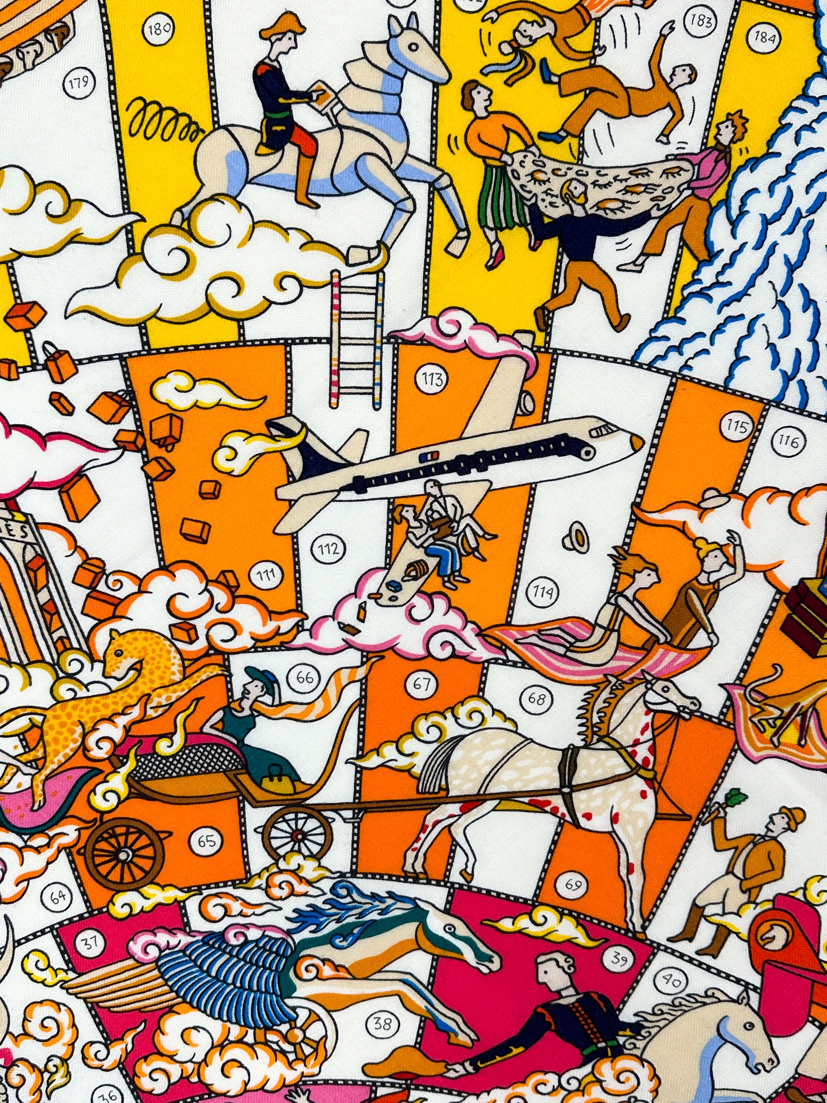Hermès L’Epopée d’Hermès Cashmere Silk 140