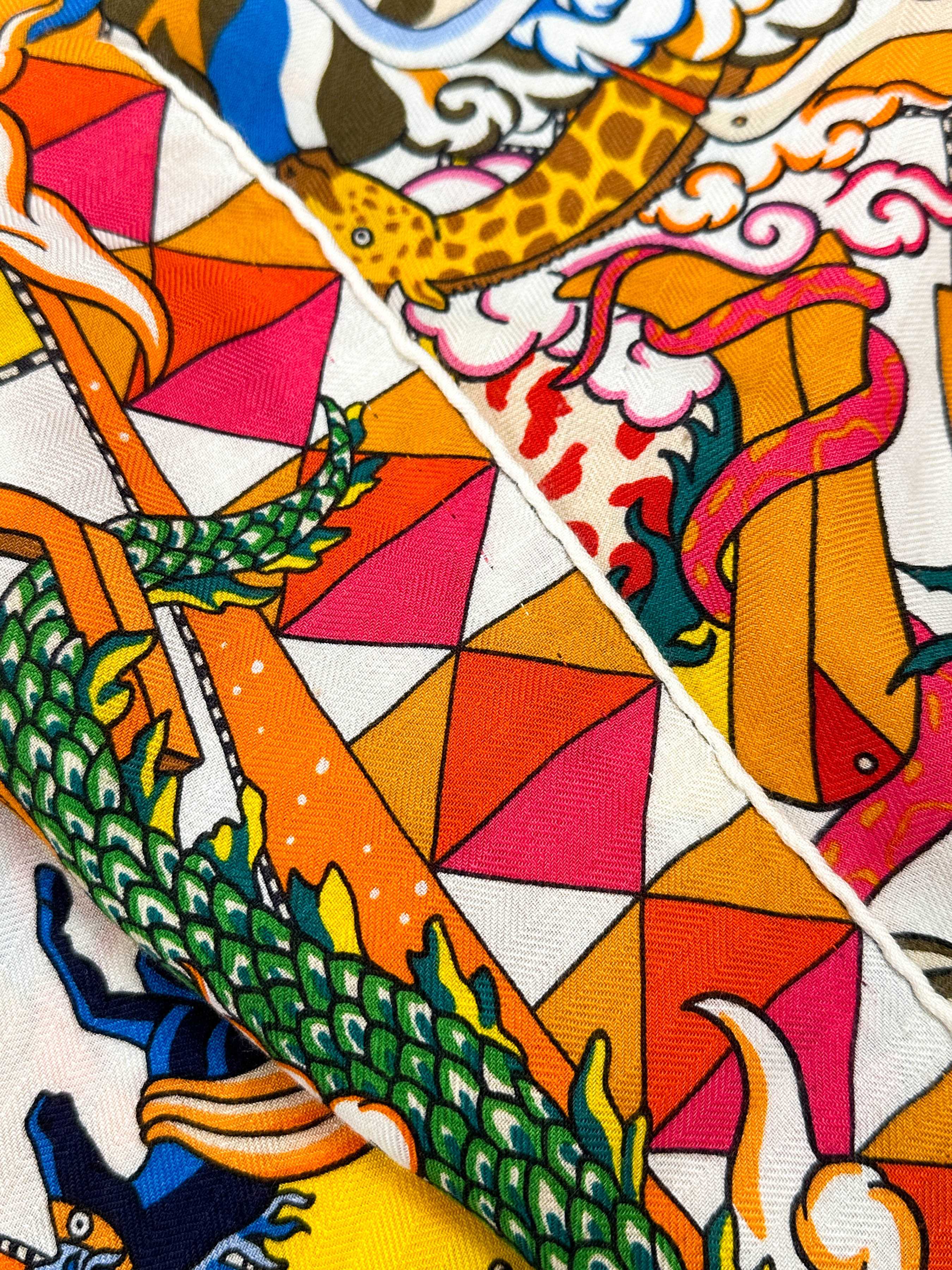 Hermès L’Epopée d’Hermès Cashmere Silk 140