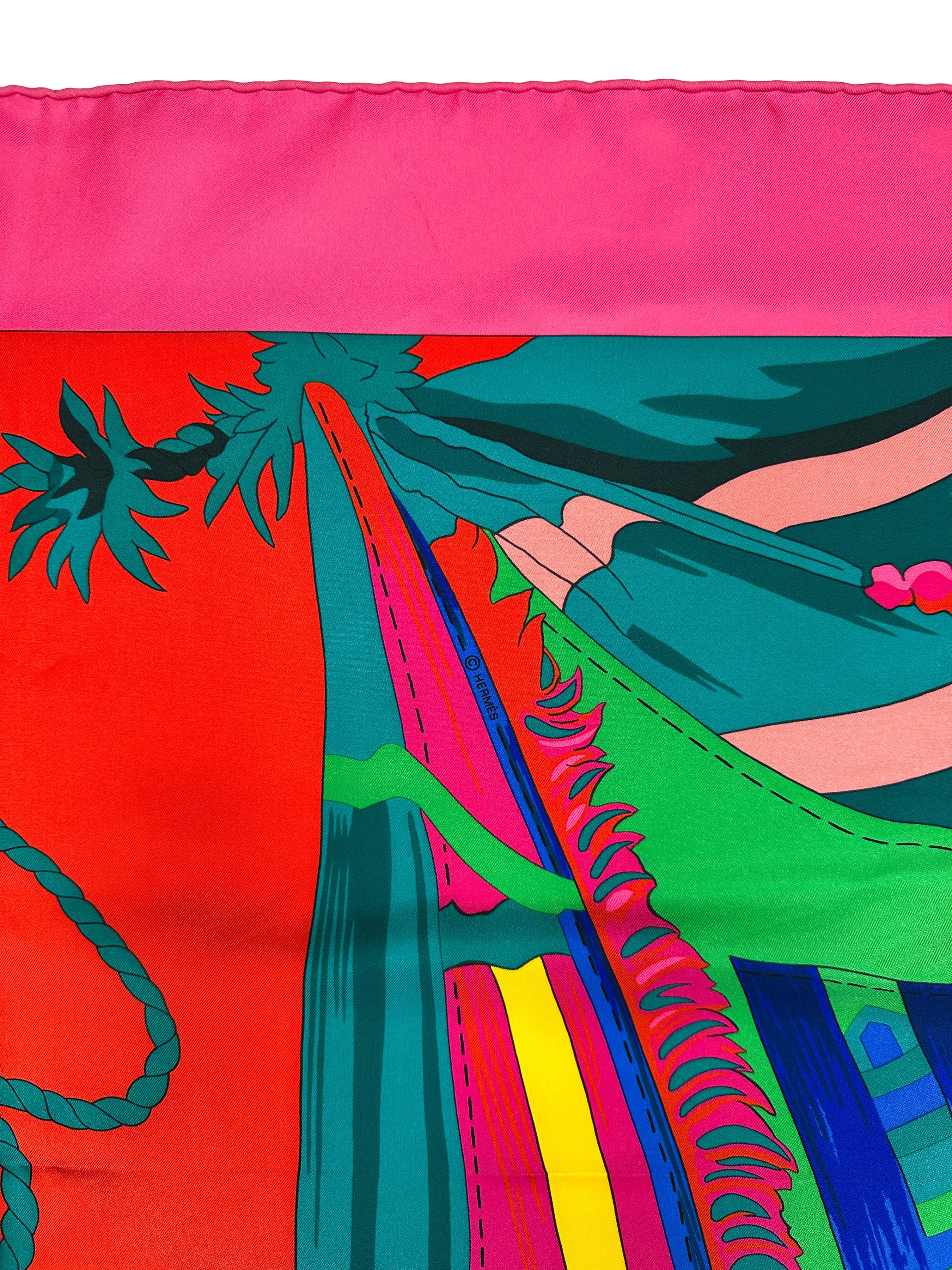 Hermès Cuirs du Désert Detail Silk 140
