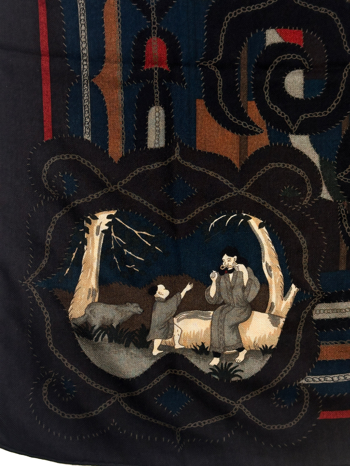 Hermès Esprit Aïnou Cashmere Silk 140