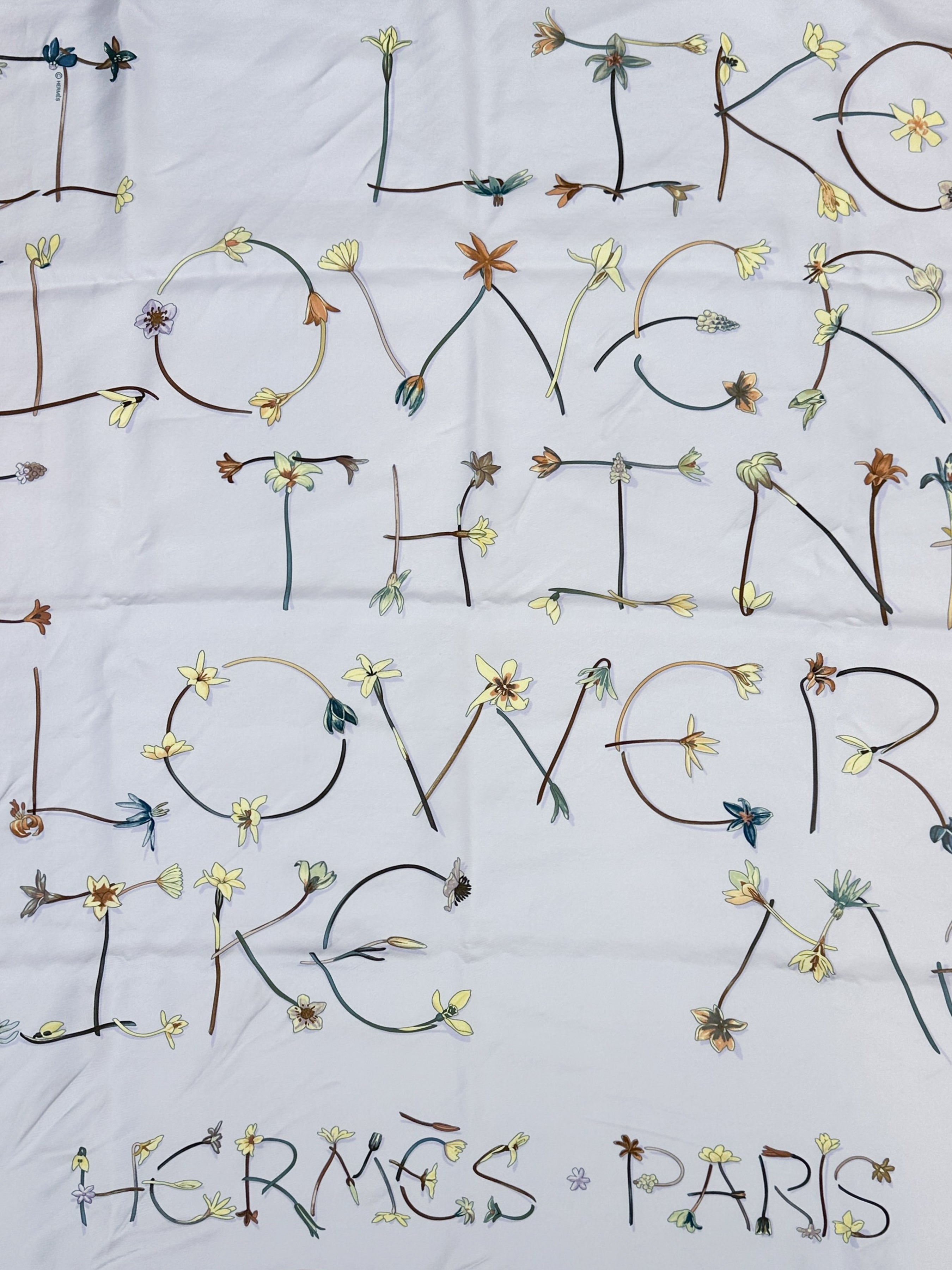 Hermès I Like Flowers 90