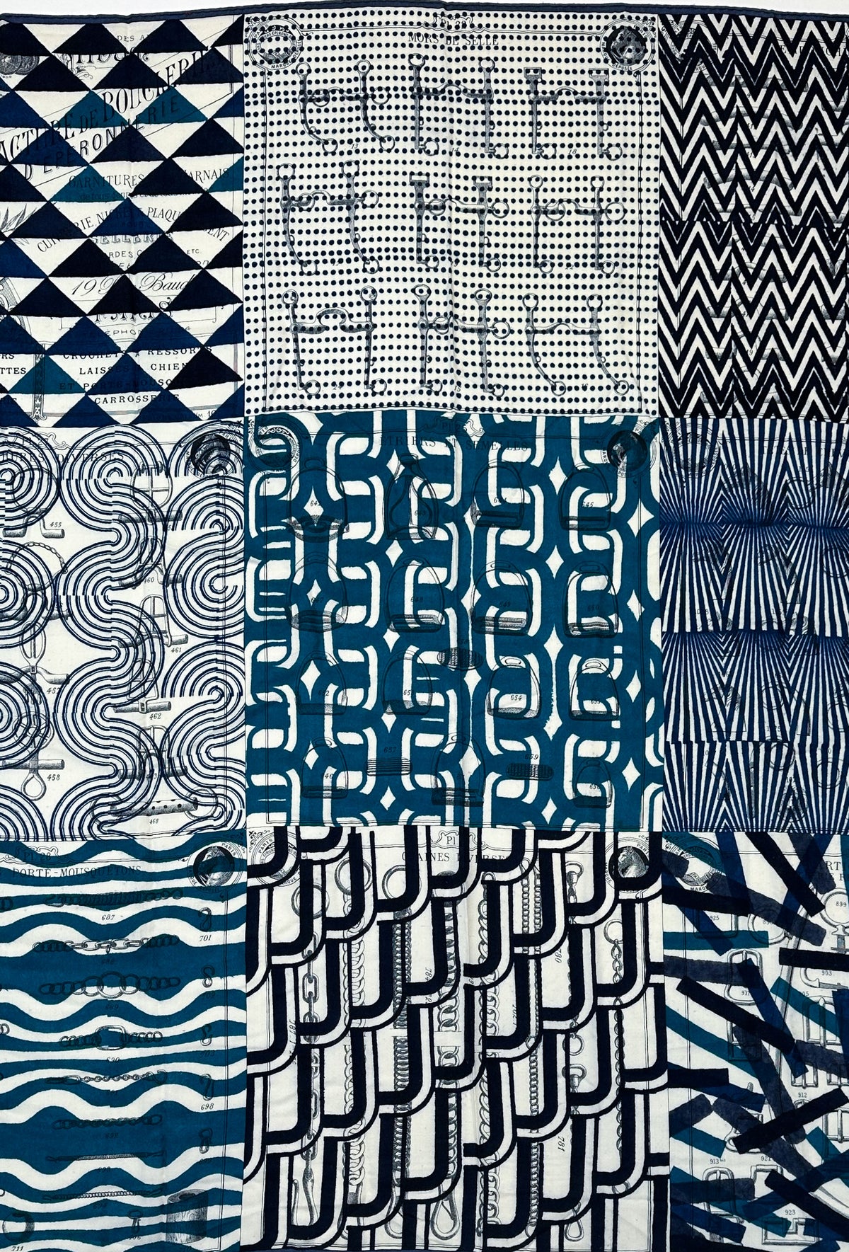 Hermès Manufacture de Boucleries Cashmere Silk 140