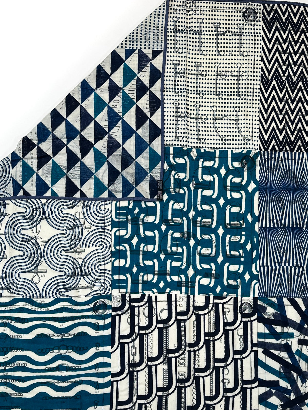 Hermès Manufacture de Boucleries Cashmere Silk 140