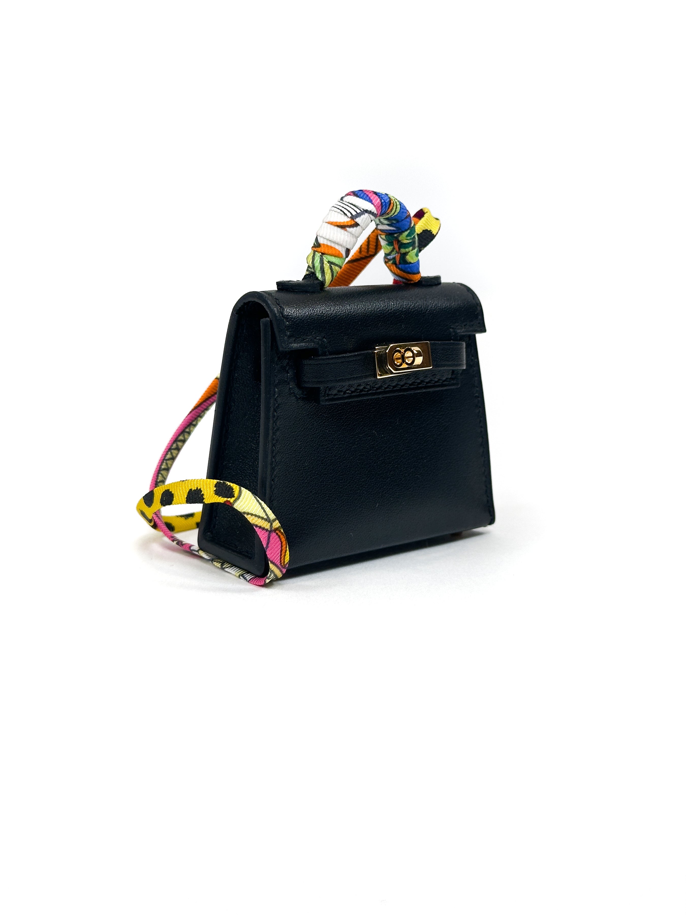 Hermès Kelly Twill Micro Mini Kelly Charm