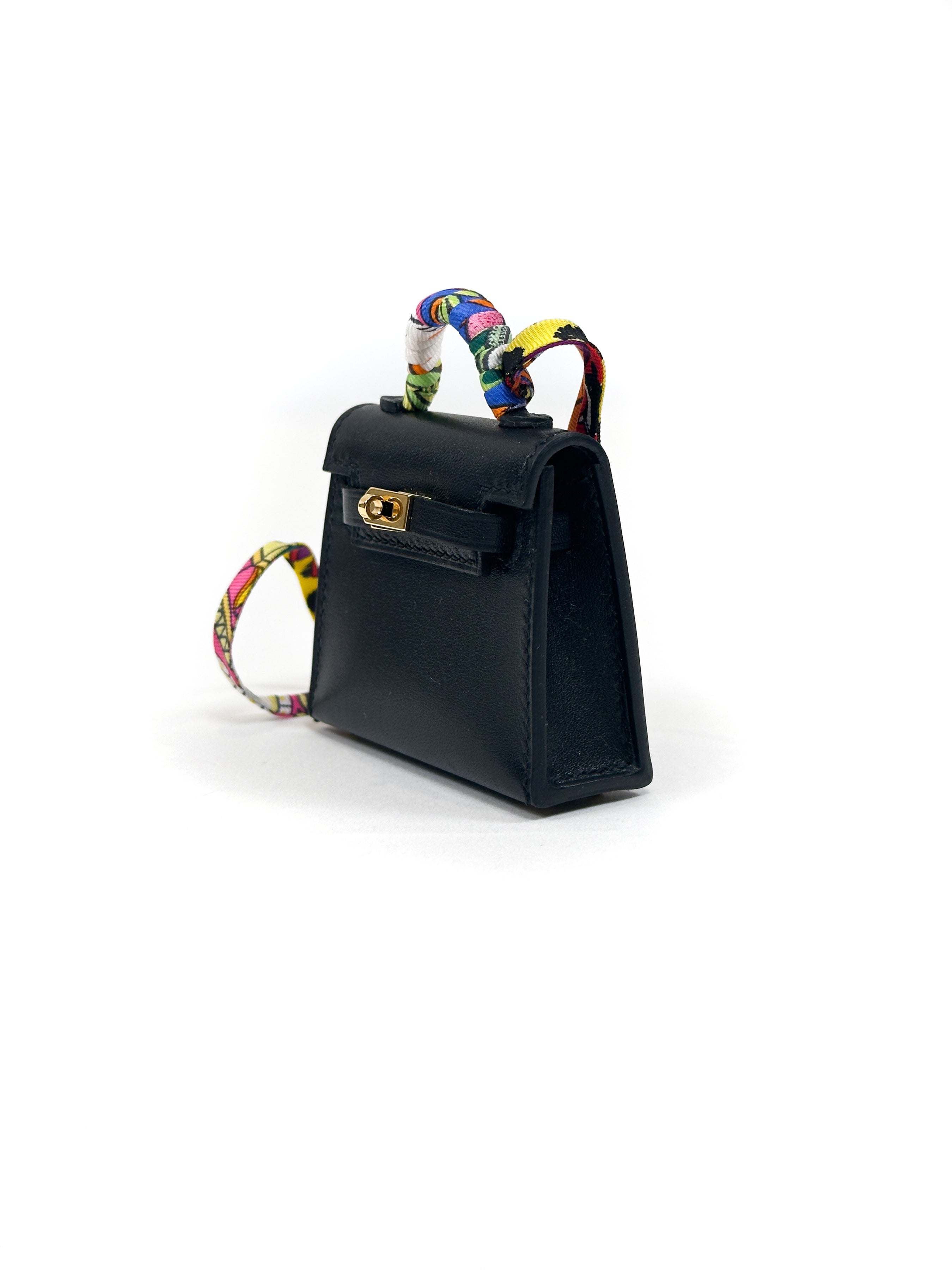 Hermès Kelly Twill Micro Mini Kelly Charm