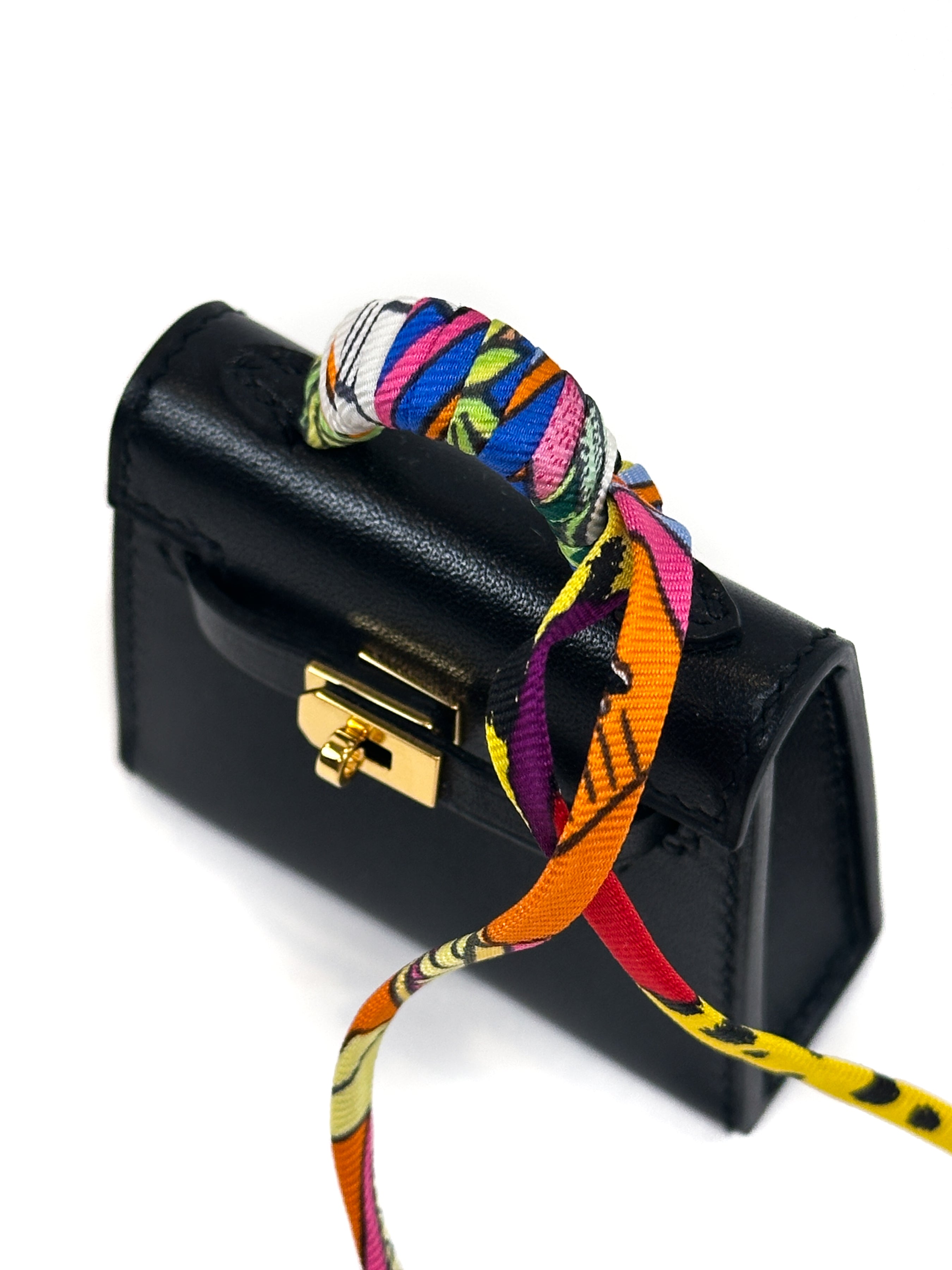 Hermès Kelly Twill Micro Mini Kelly Charm