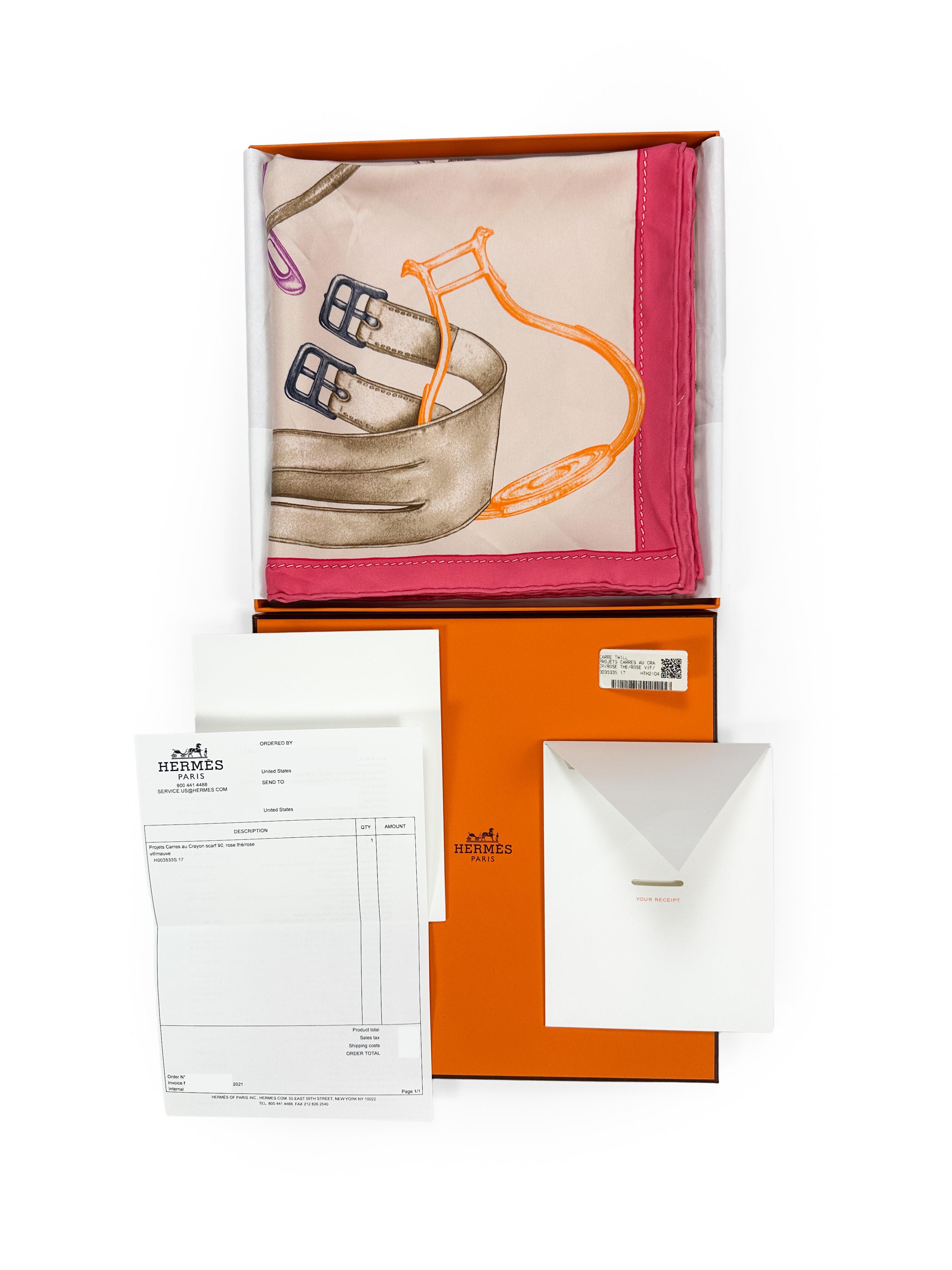 Hermès Projets Carrés 90