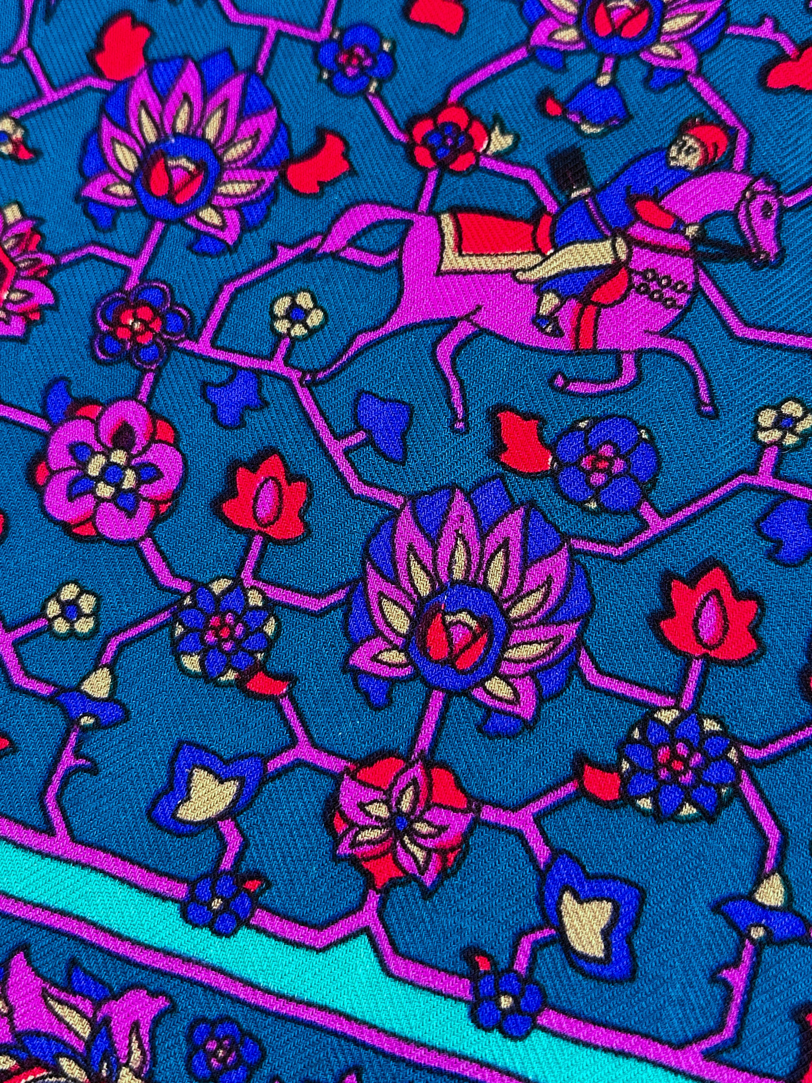 Hermès Tabriz Cashmere Silk 140