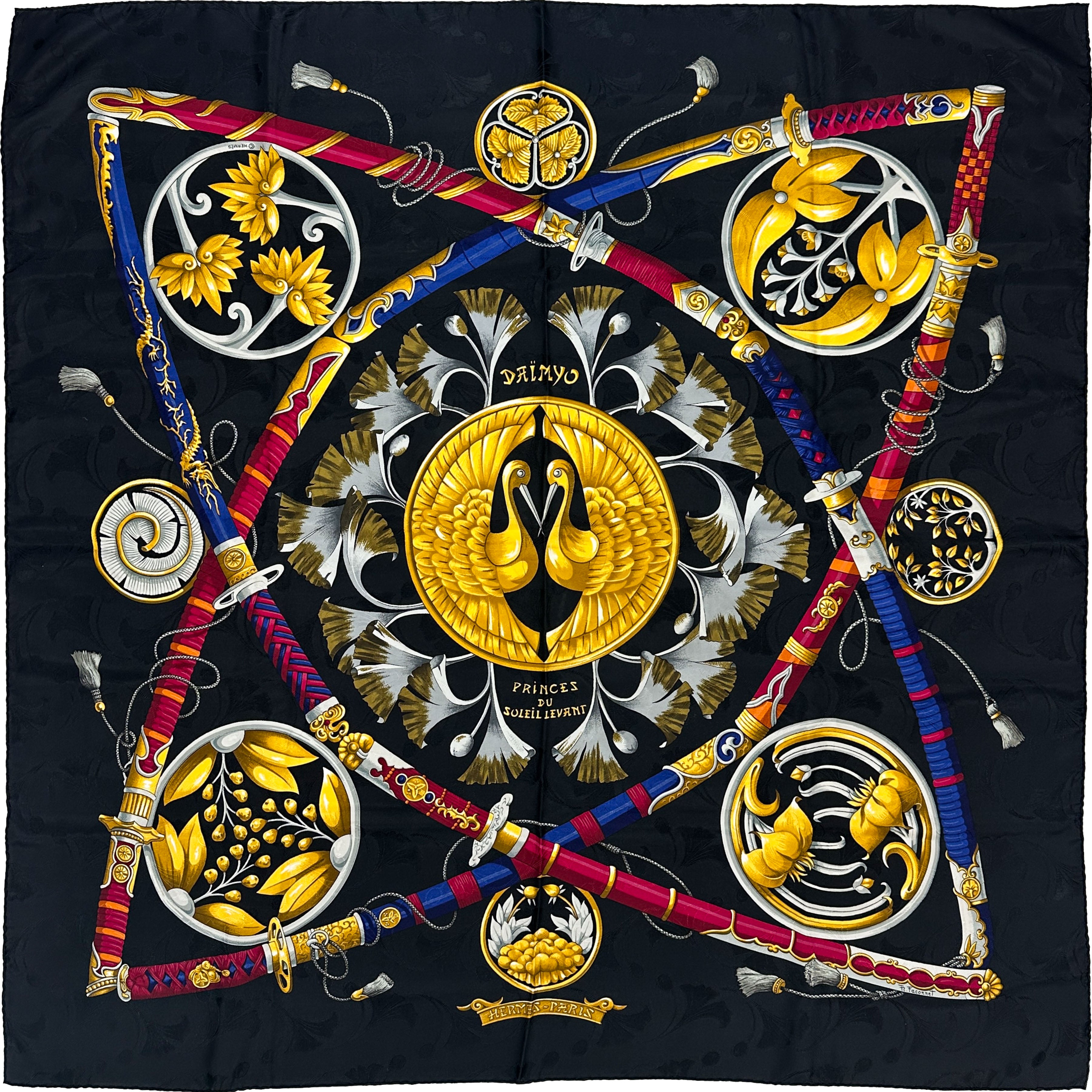 Hermès Daïmyo Jacquard 90