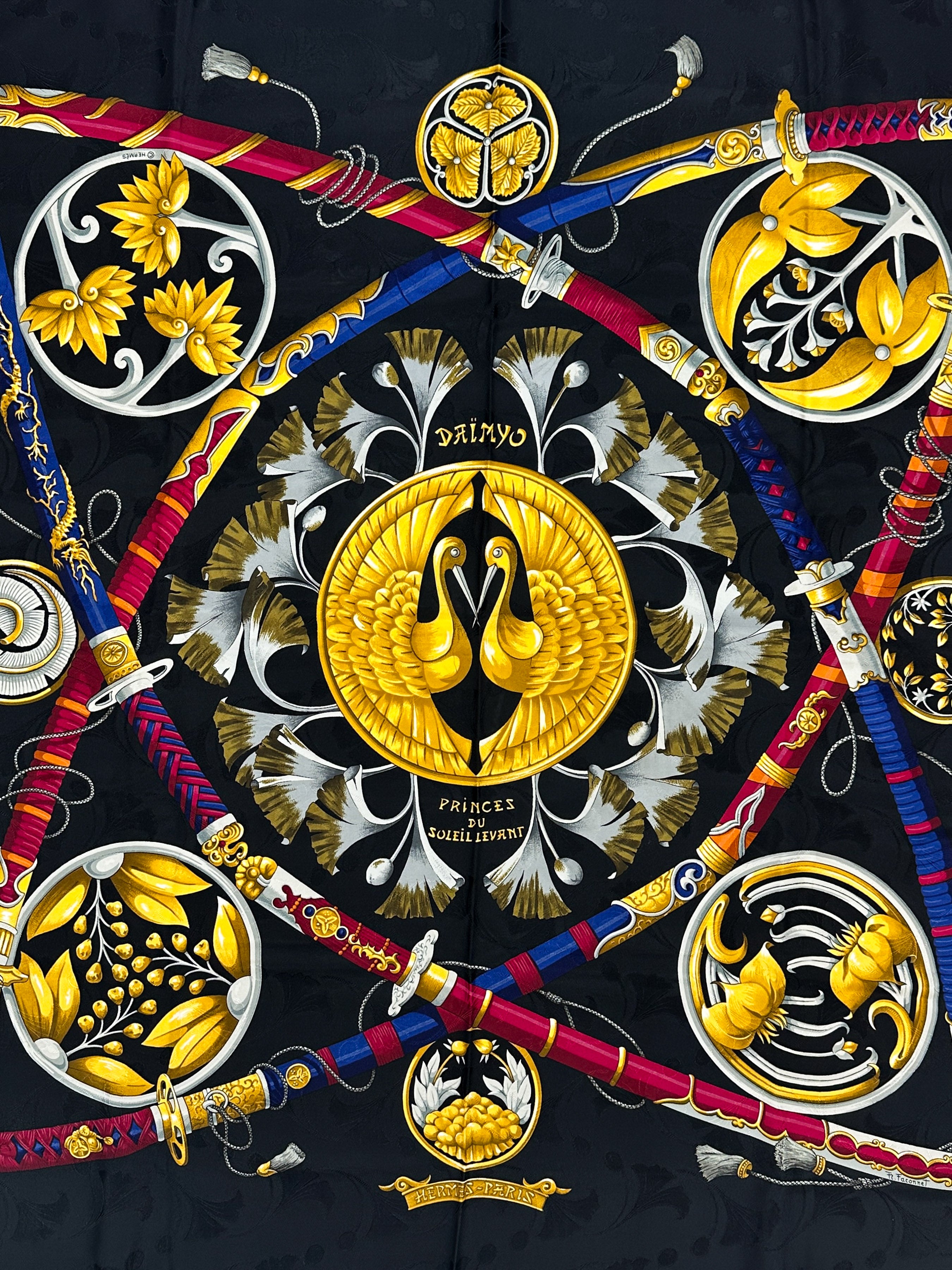 Hermès Daïmyo Jacquard 90