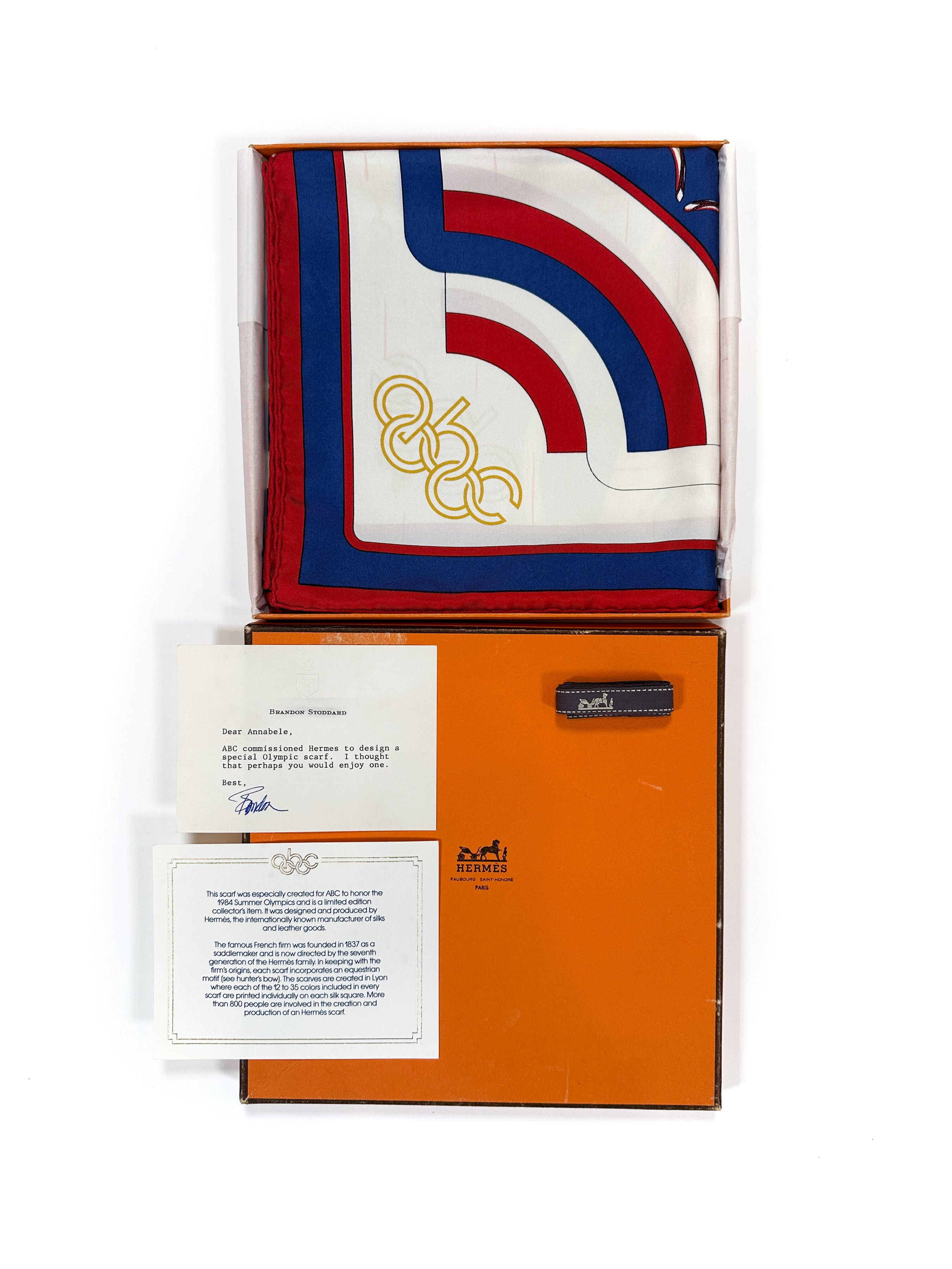 Hermès Special Edition 1984 ABC Summer Olympics With Paperwork 90