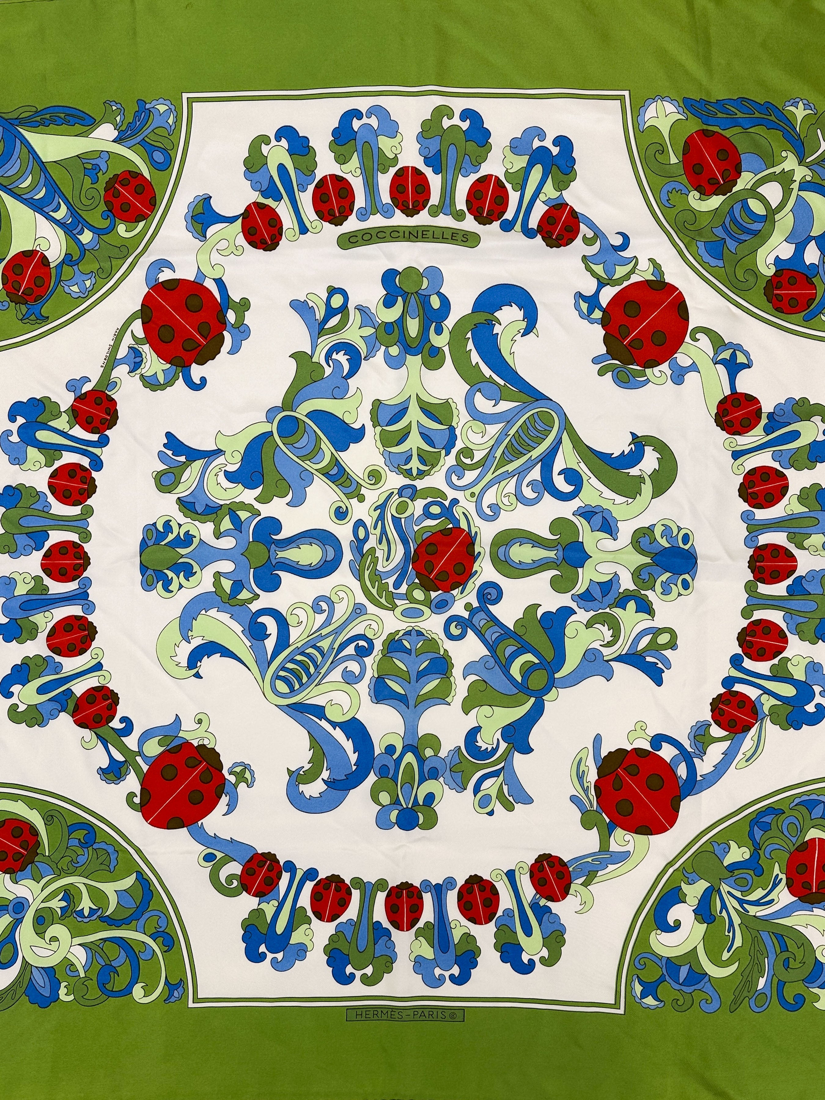 Hermès Les Coccinelles 90