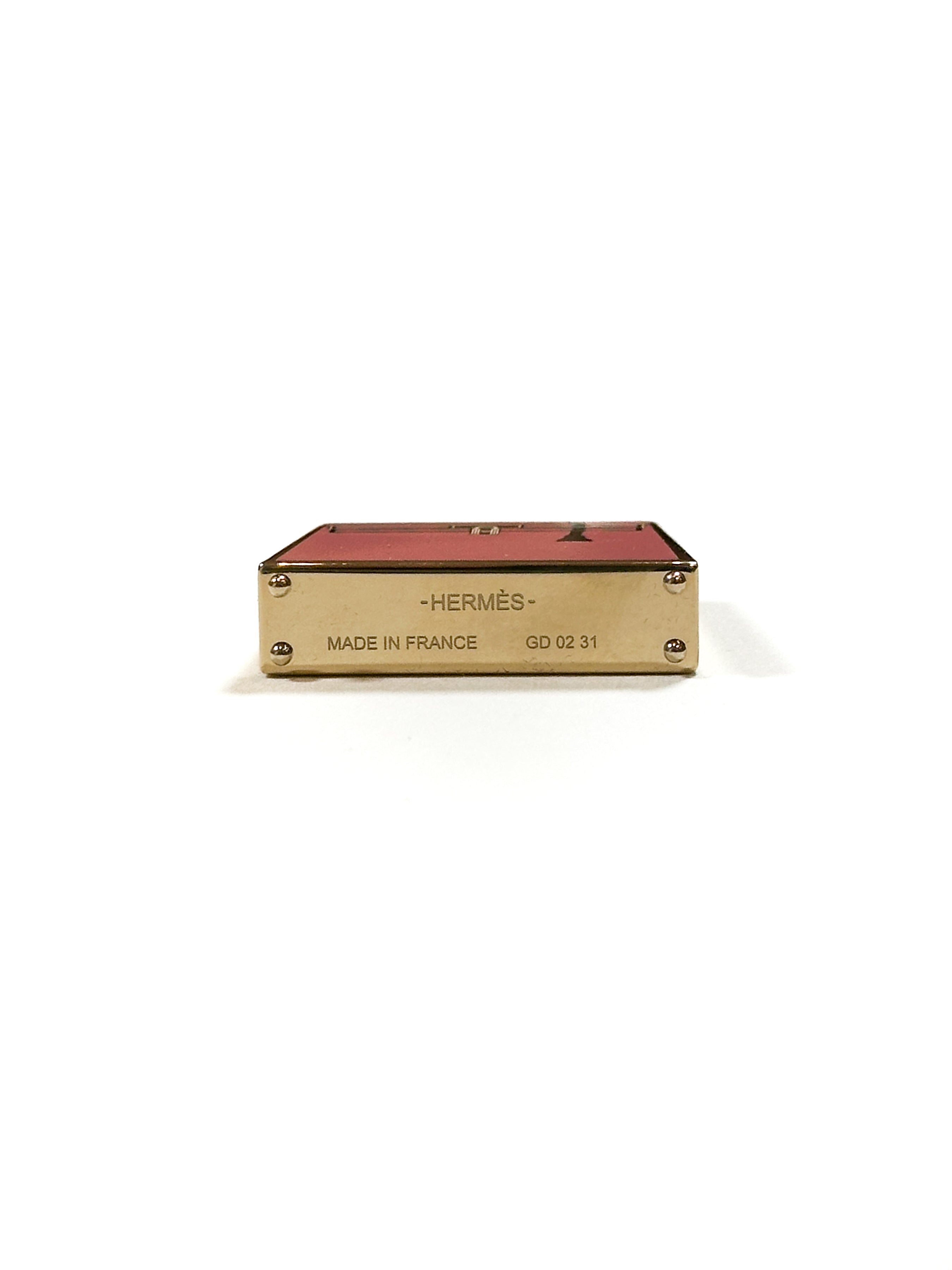 Hermès Curiosité Kelly Laque Charm