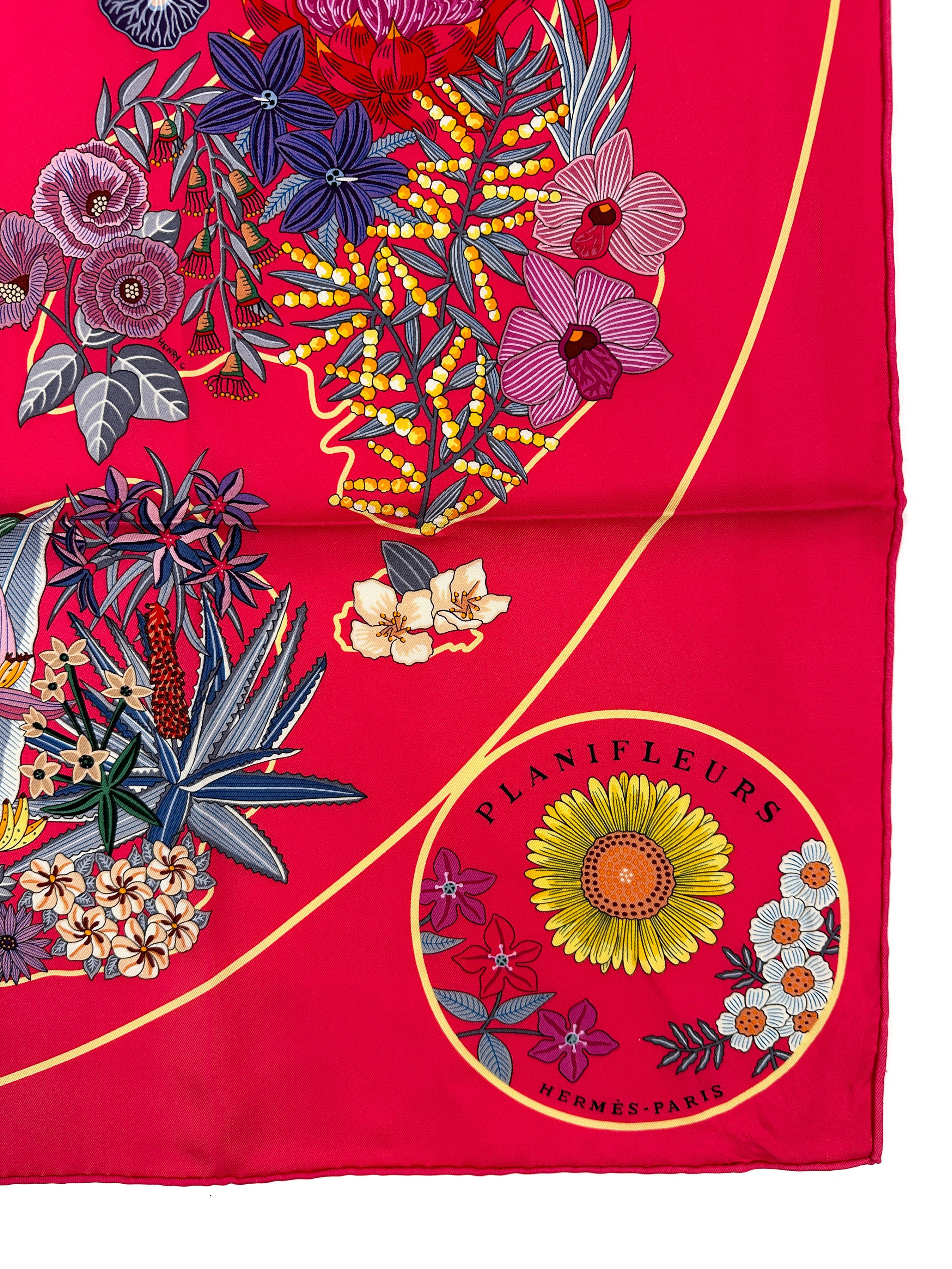 Hermès Planifleurs 90