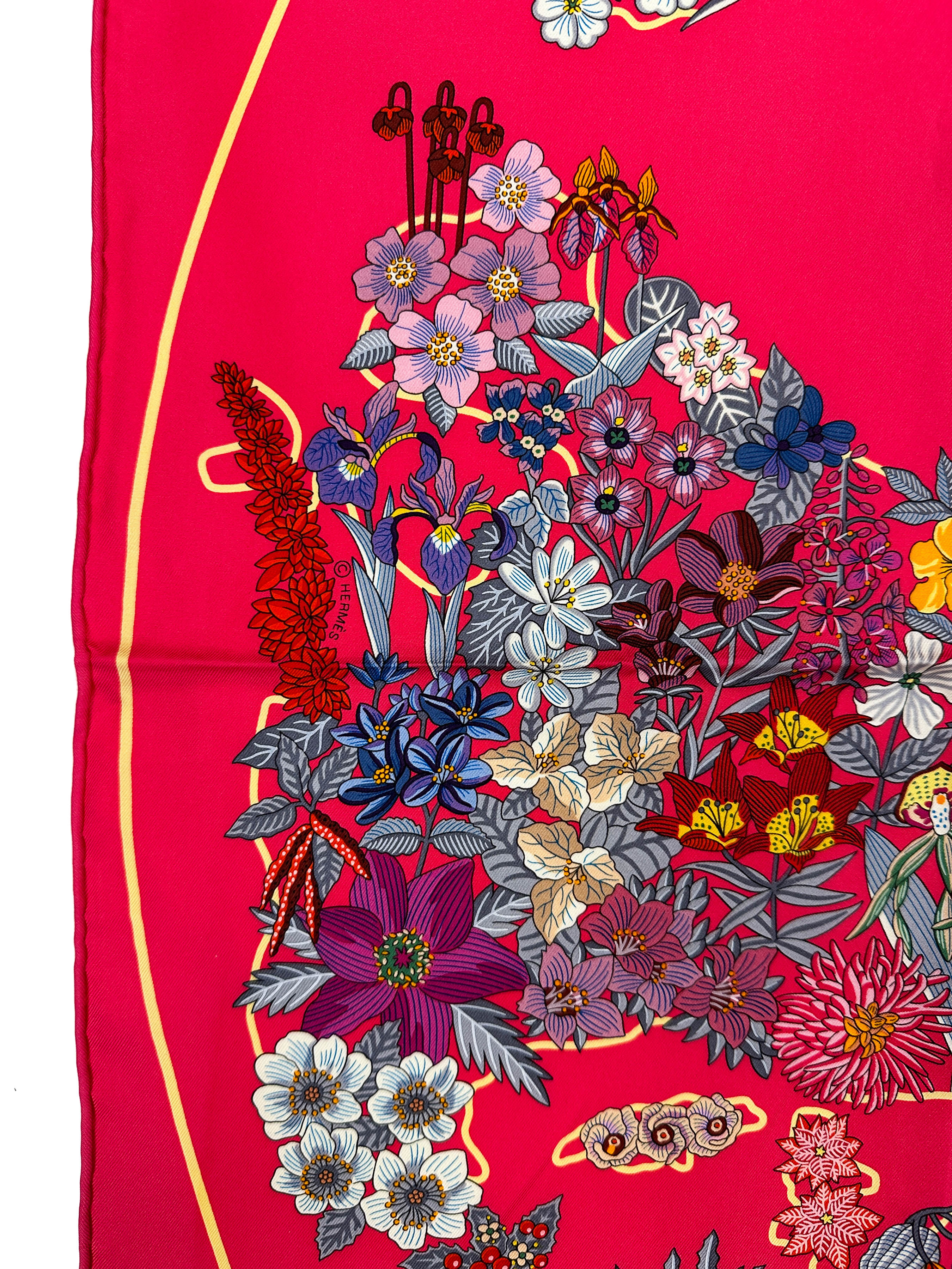 Hermès Planifleurs 90