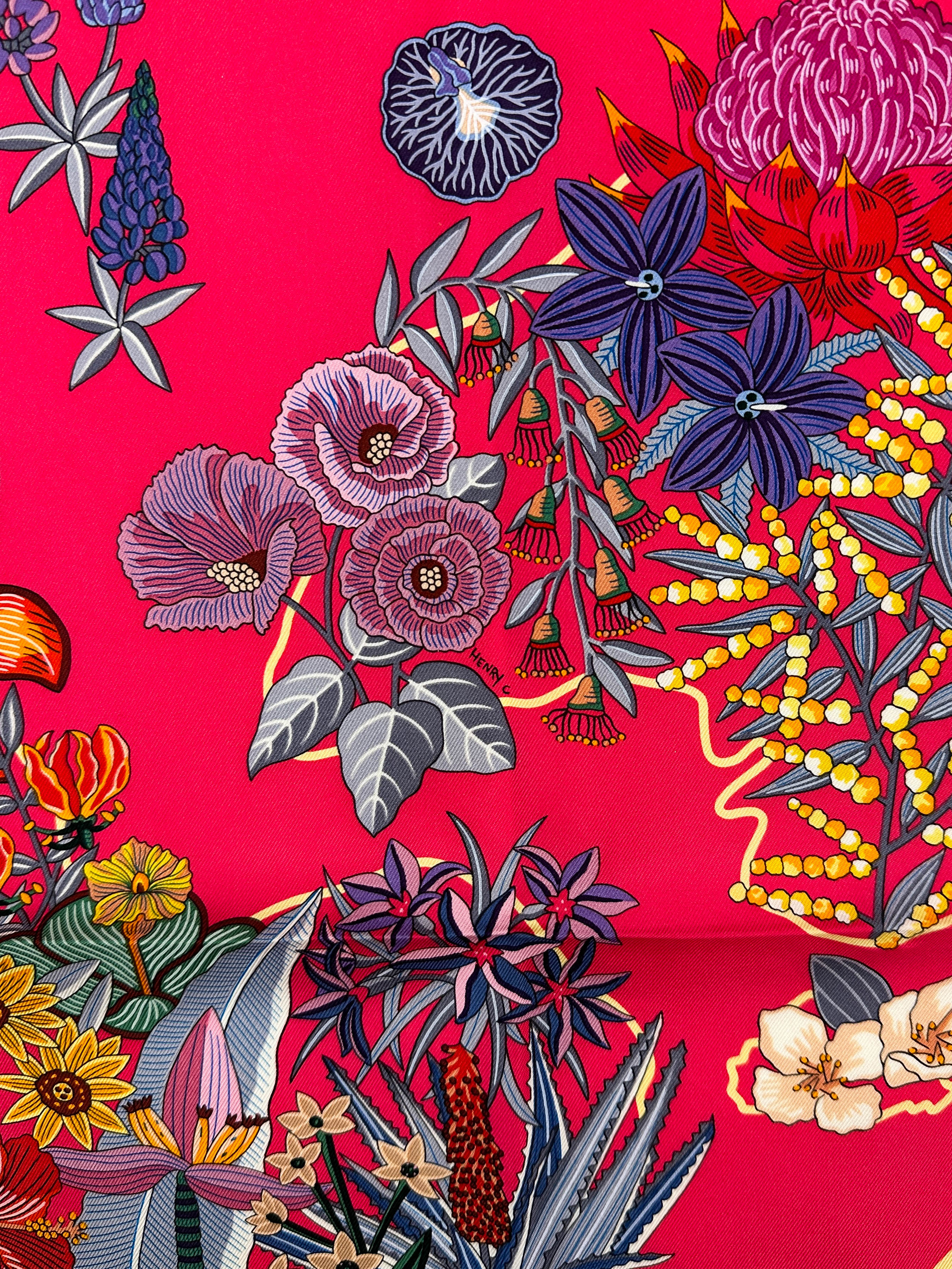 Hermès Planifleurs 90