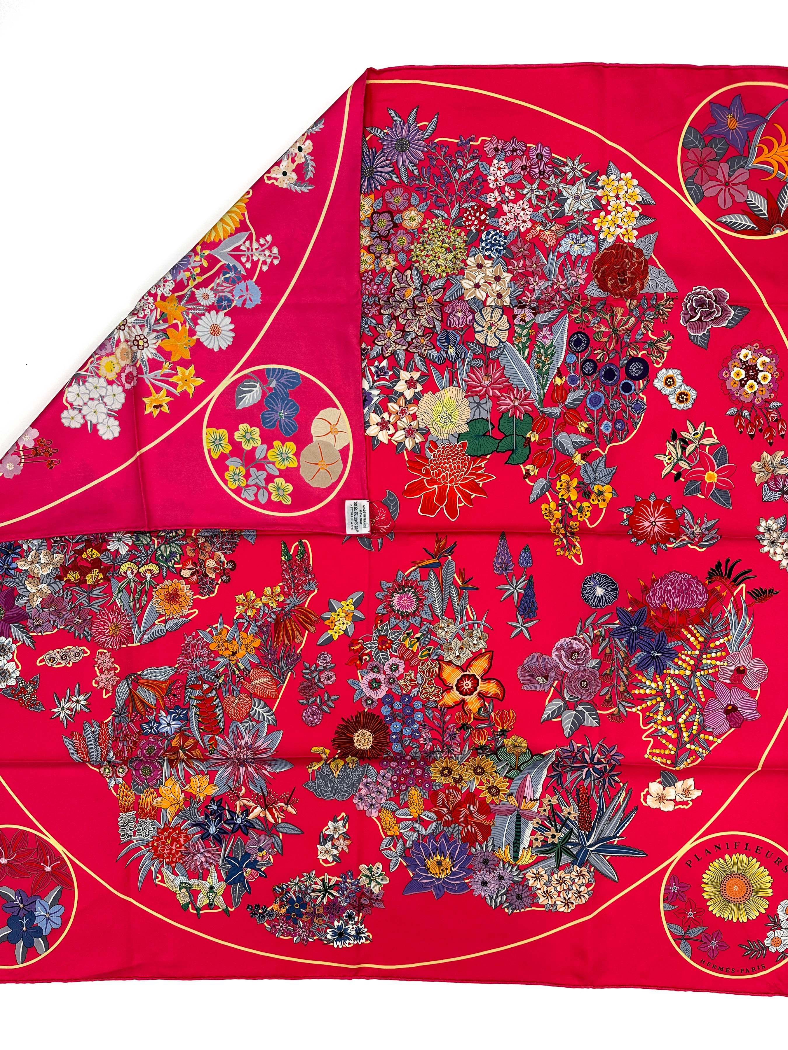 Hermès Planifleurs 90
