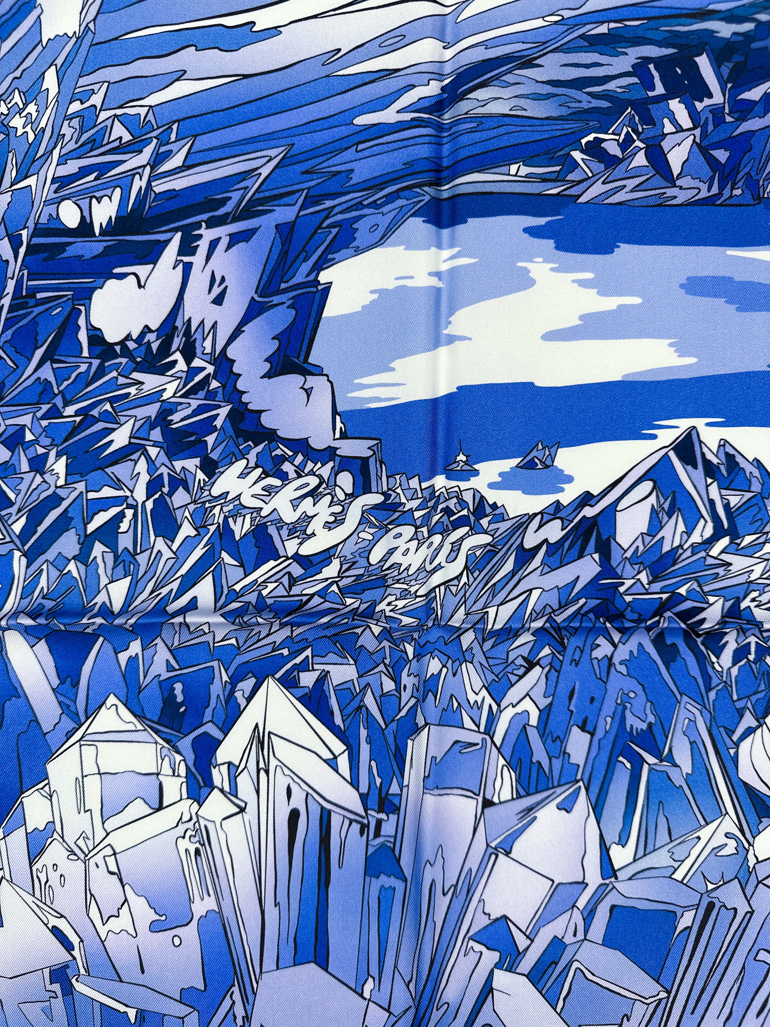 Hermès La Vallee de Cristal 90