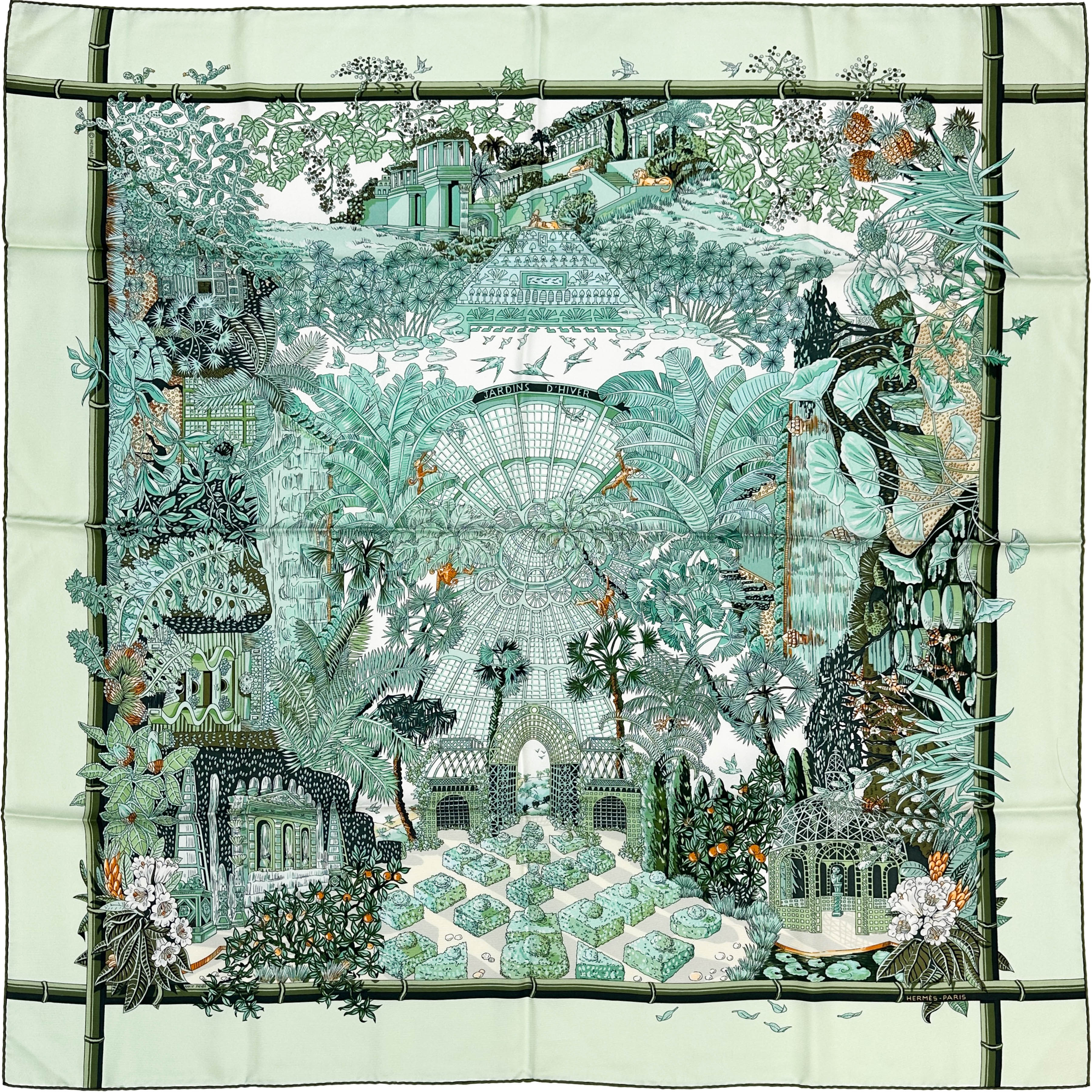 Hermès Jardins d'Hiver 90