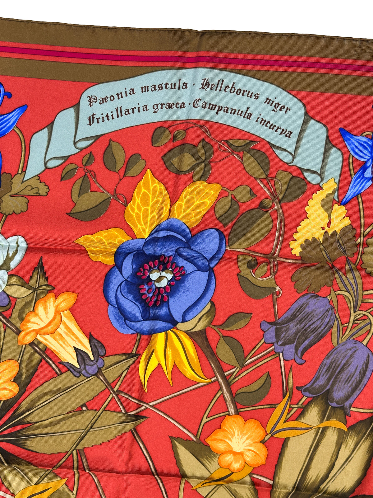 Hermès Fleurs d'Hellade 90