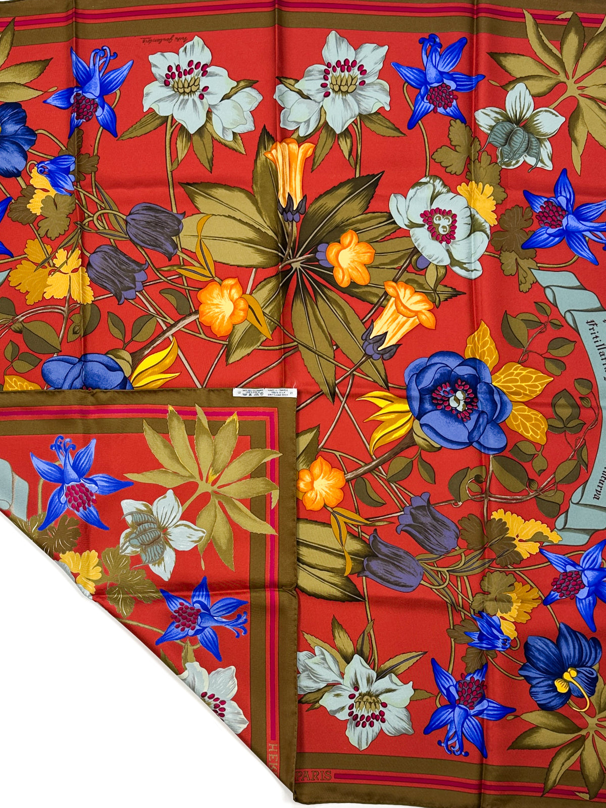 Hermès Fleurs d'Hellade 90