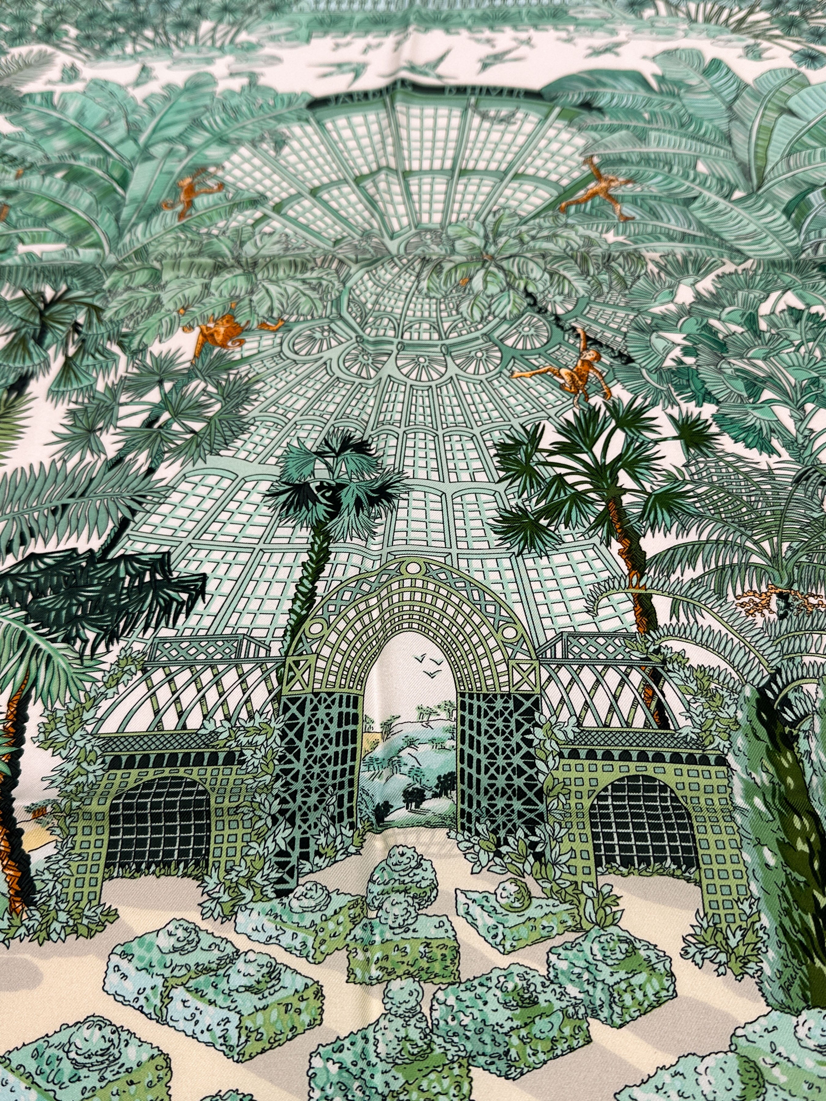 Hermès Jardins d'Hiver 90