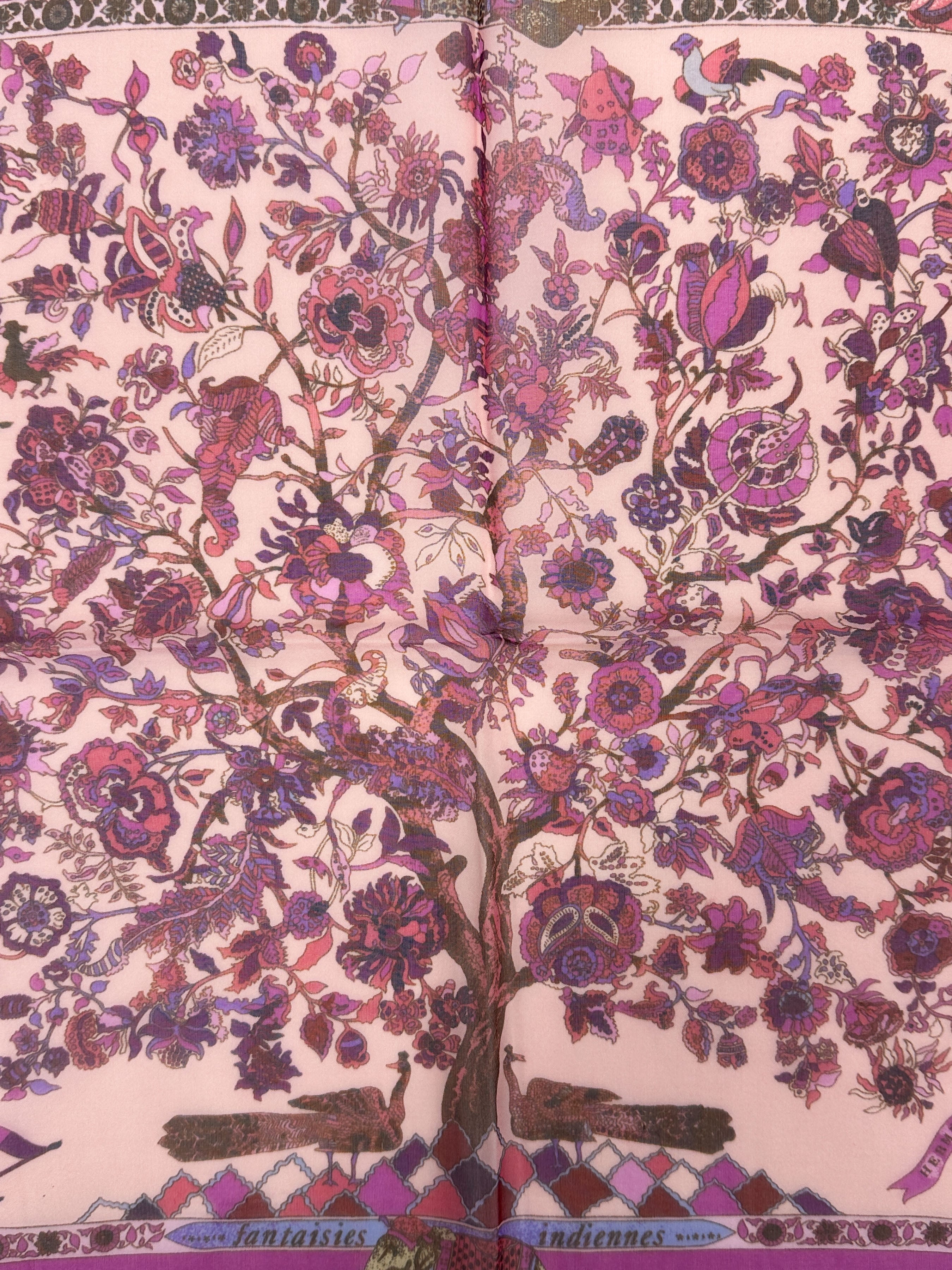 Hermès Fantaisies Indiennes Mousseline 45