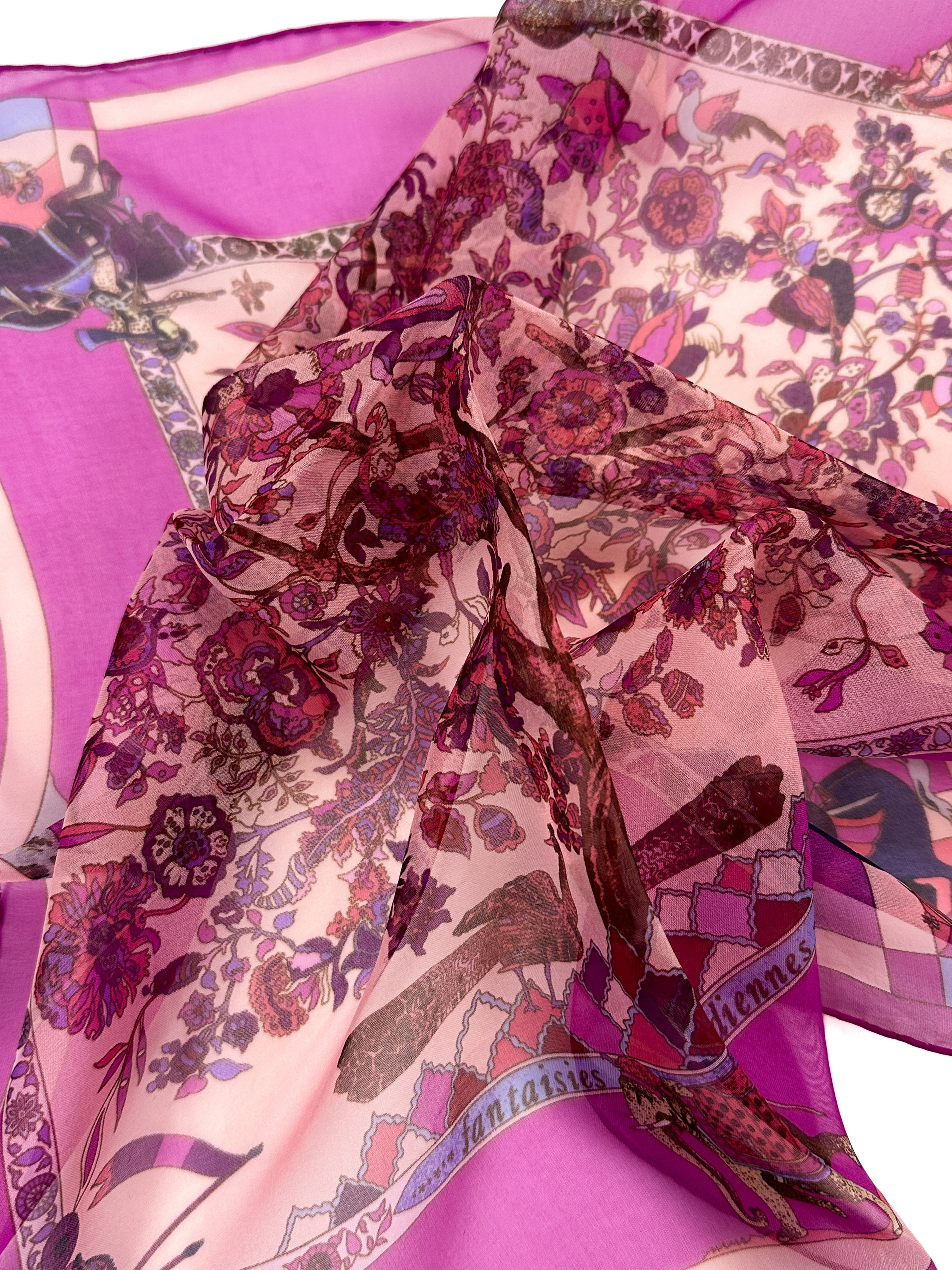 Hermès Fantaisies Indiennes Mousseline 45