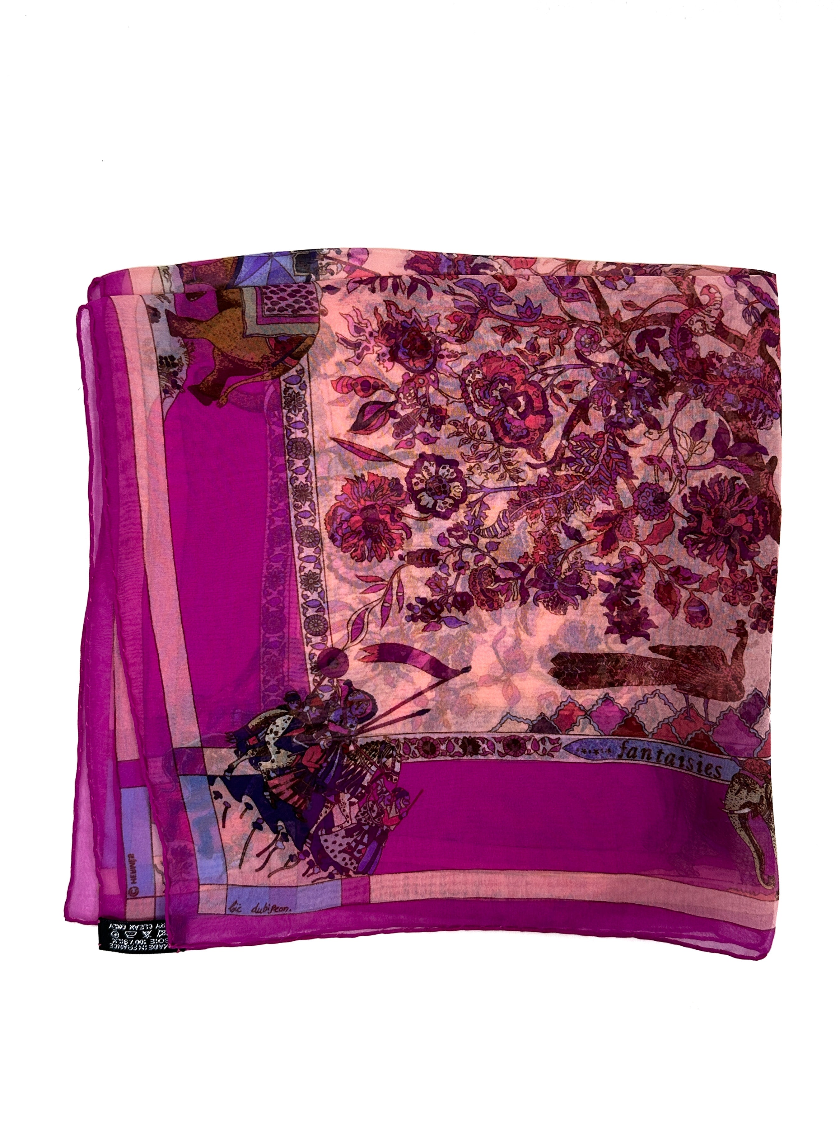 Hermès Fantaisies Indiennes Mousseline 45