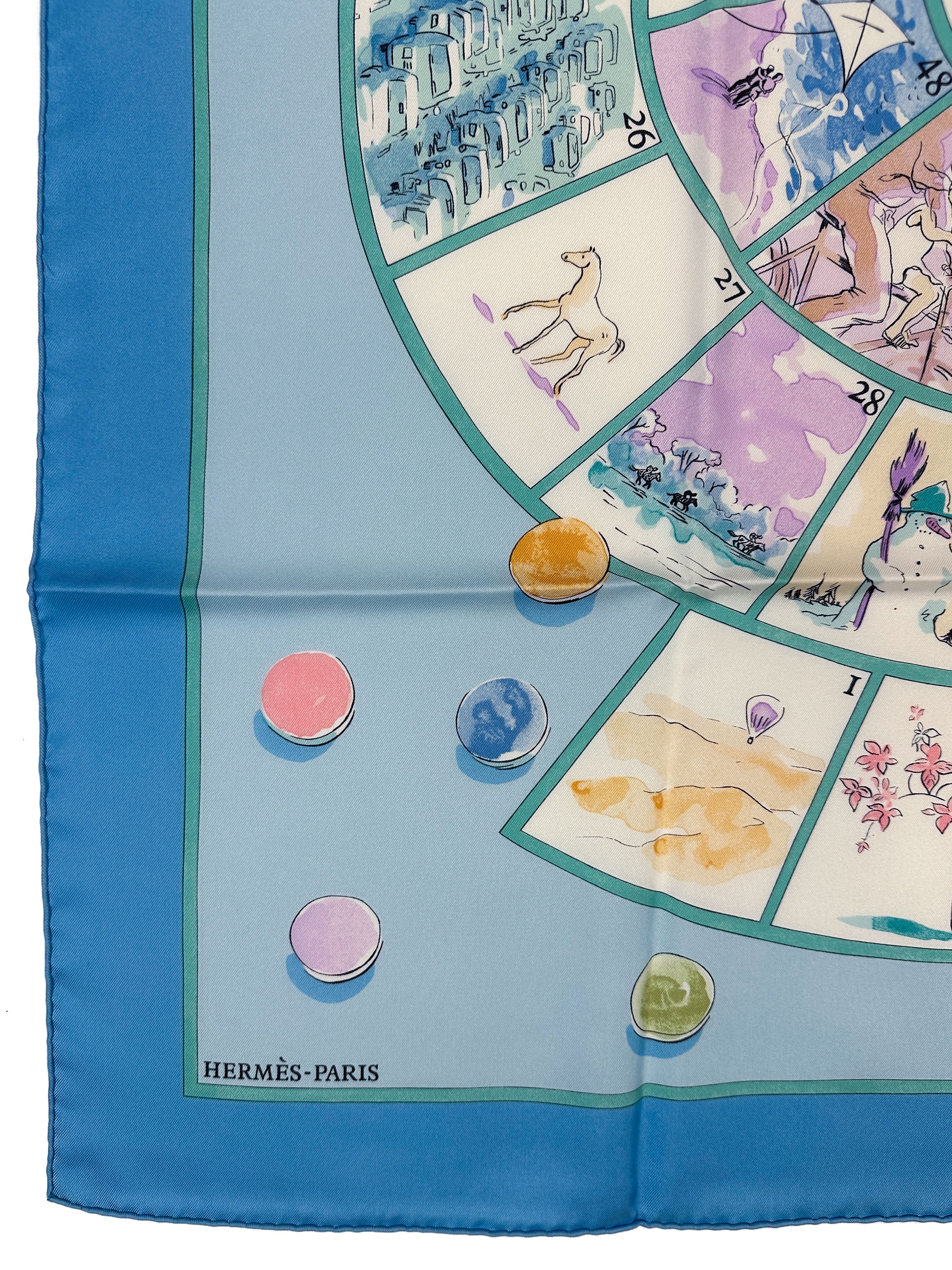 Hermès Le Jeu des Petits Bonheurs 90