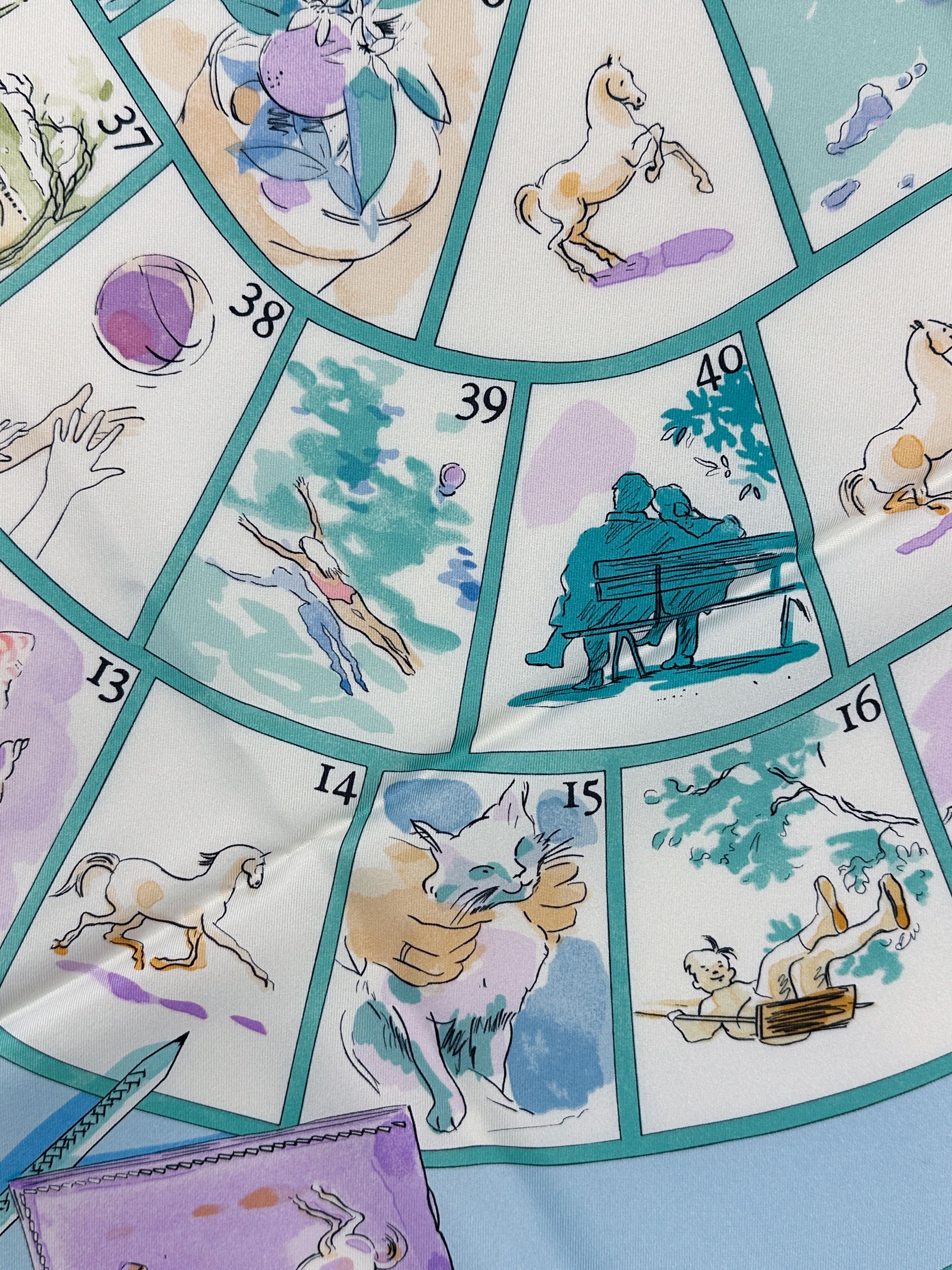 Hermès Le Jeu des Petits Bonheurs 90