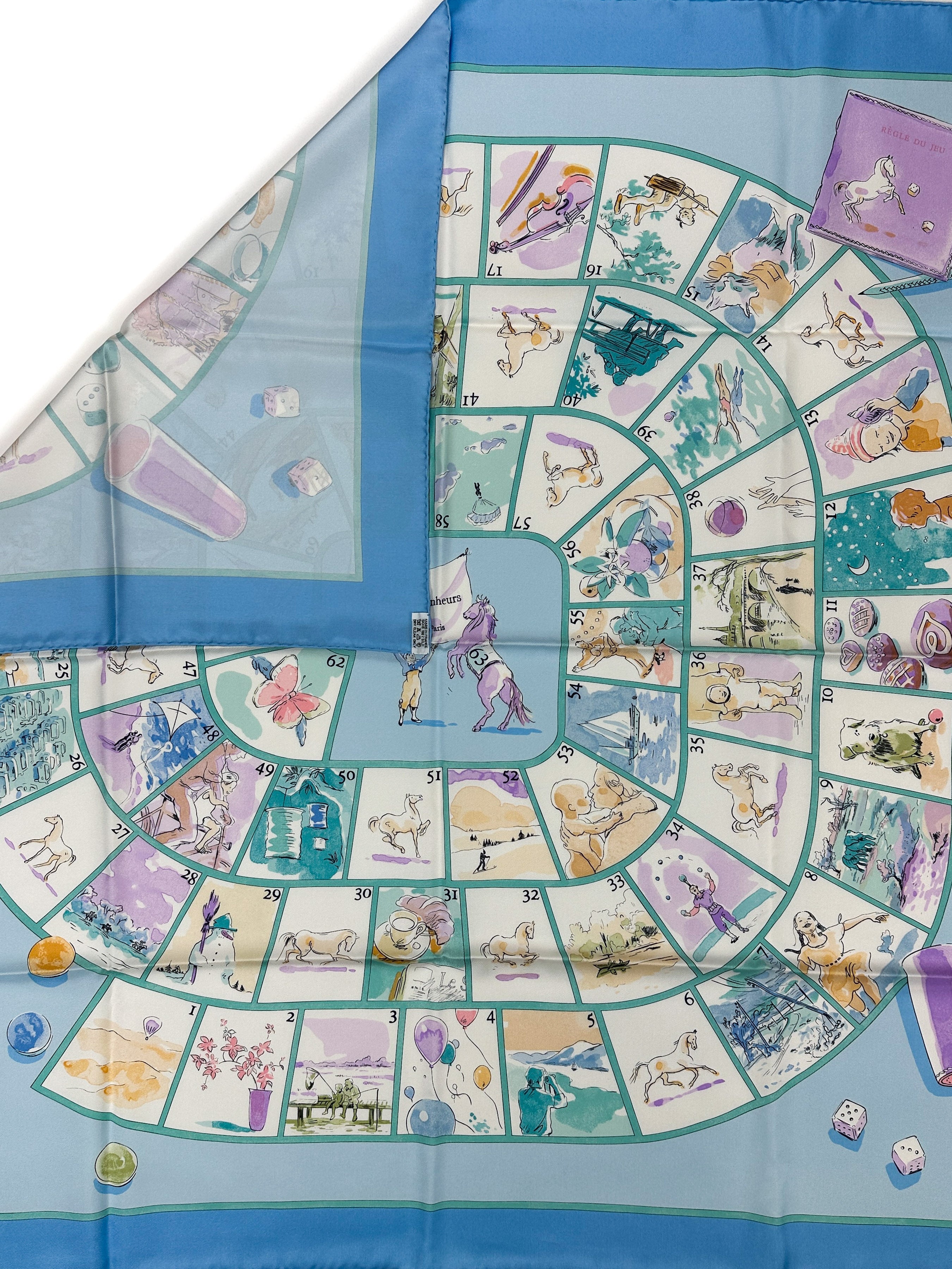 Hermès Le Jeu des Petits Bonheurs 90