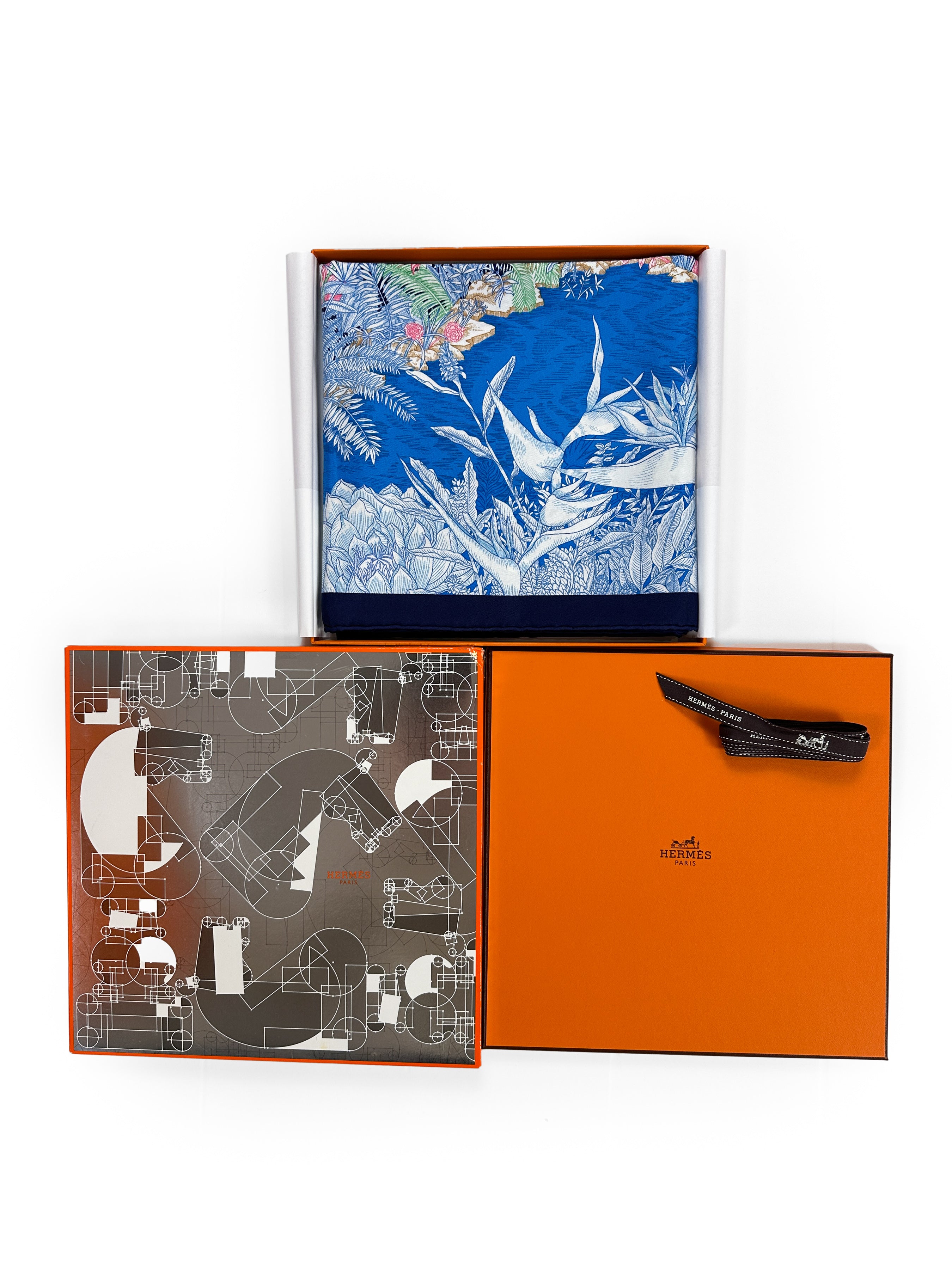 Hermès Faubourg Tropical 90