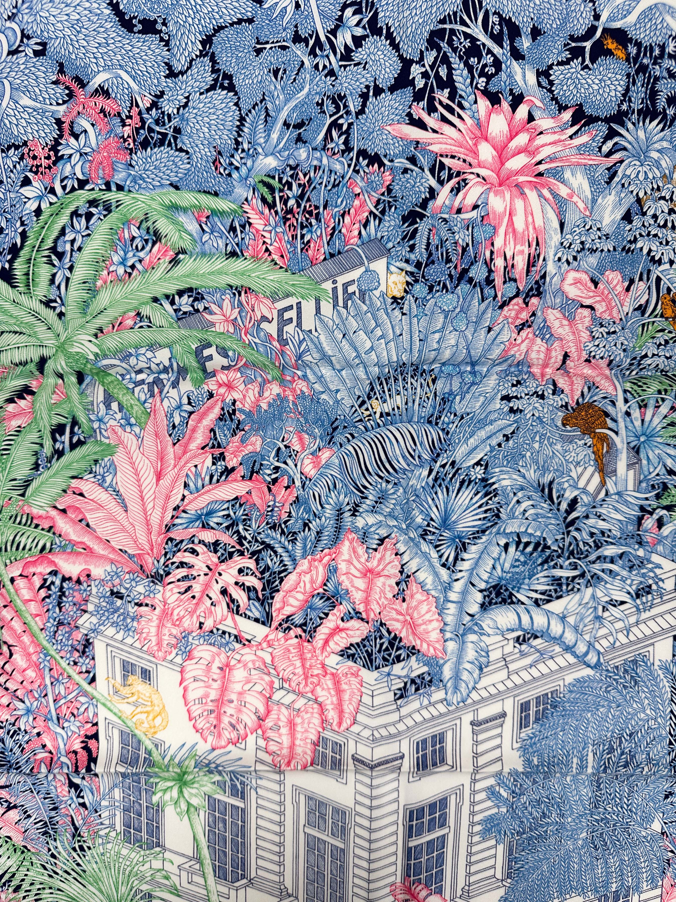 Hermès Faubourg Tropical 90