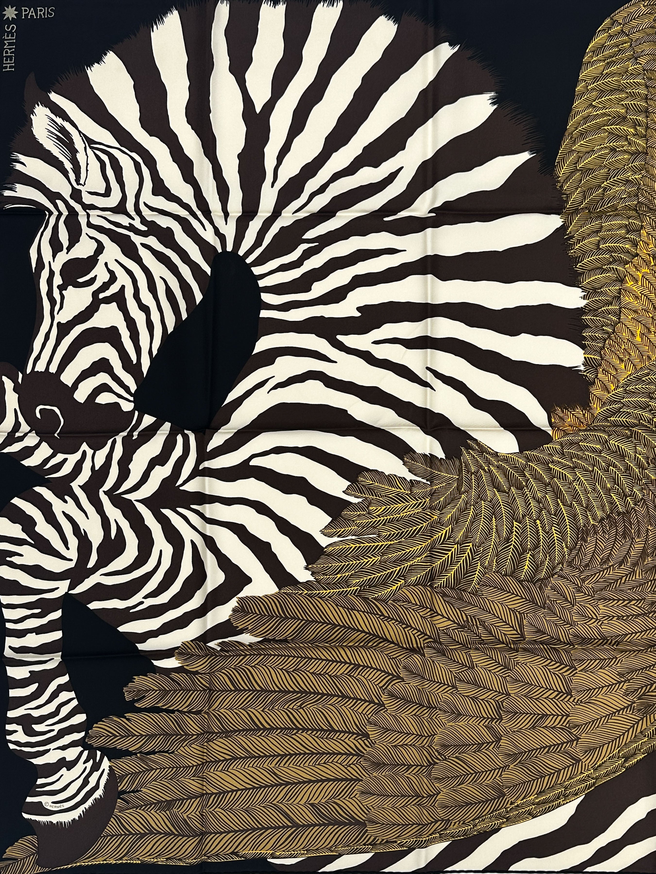 Hermès Zebra Pegasus 90