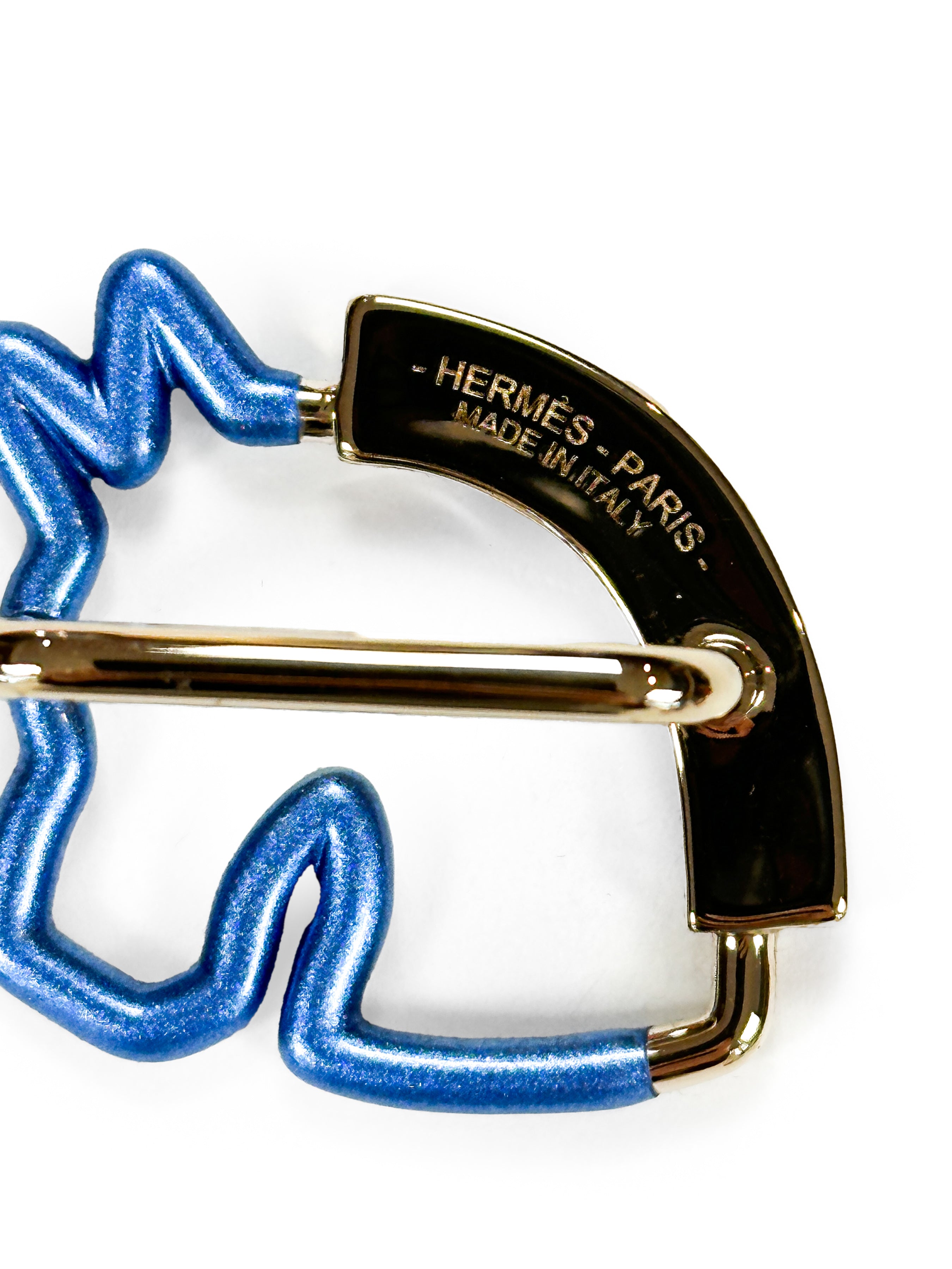 Hermès Cheval Neon 70 Scarf Ring