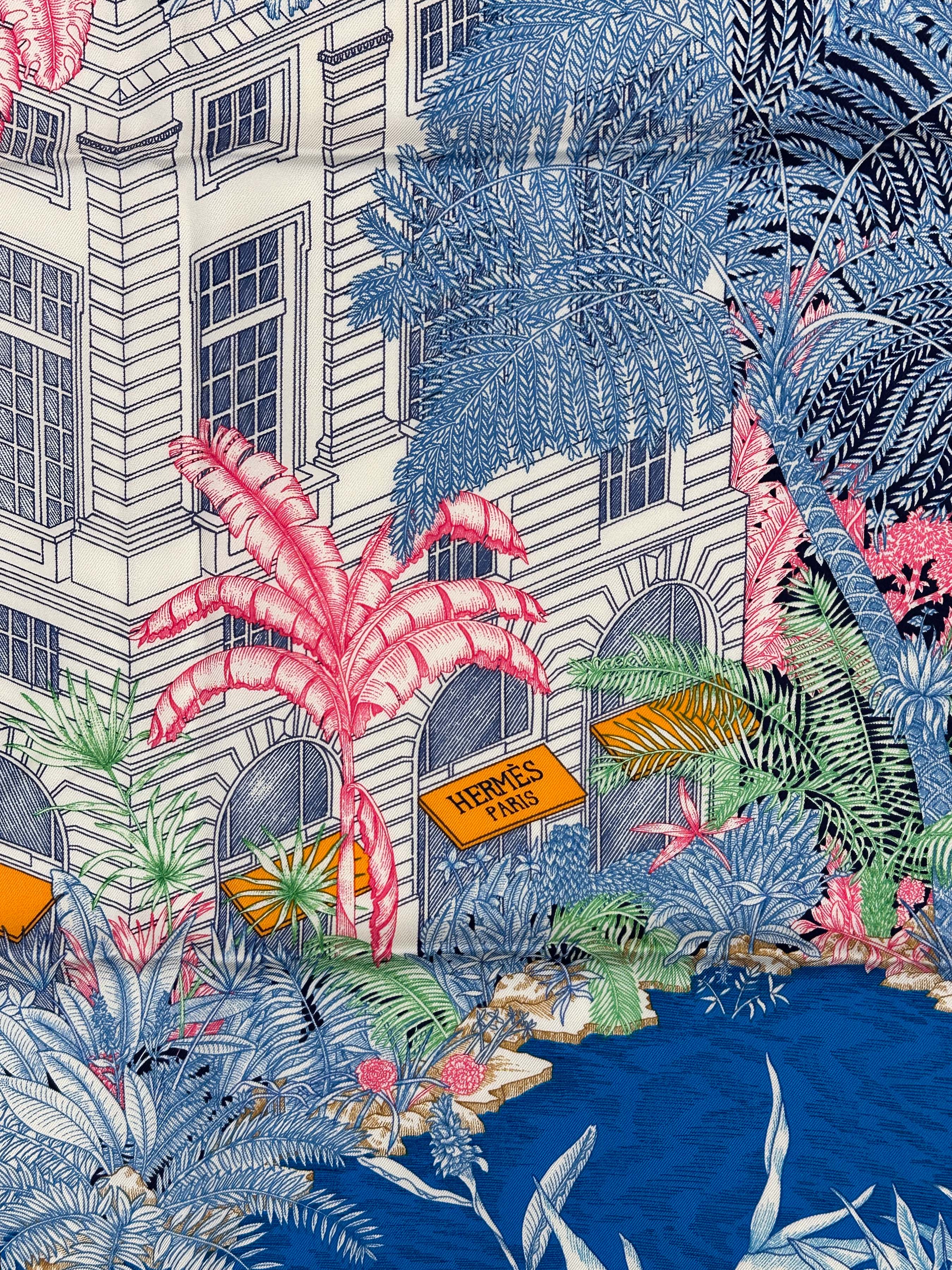 Hermès Faubourg Tropical 90