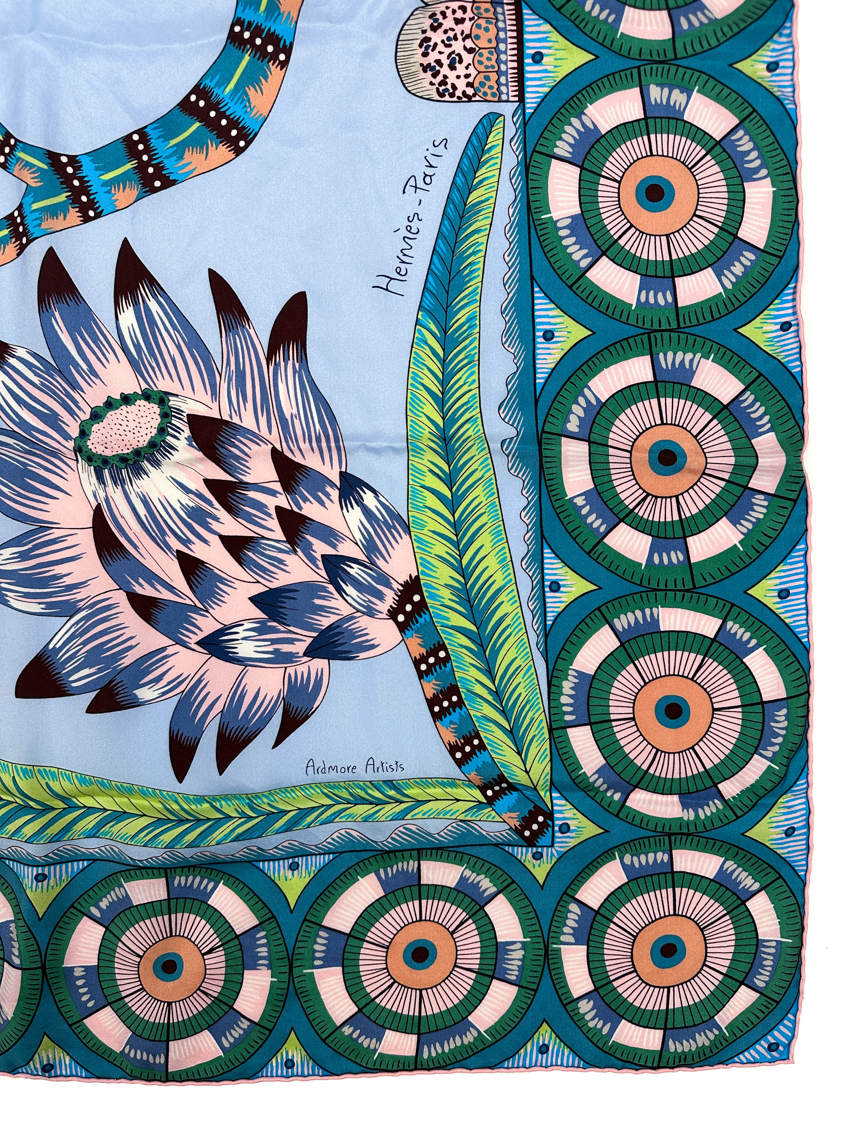 Hermès The Savana Dance Wash Silk 140