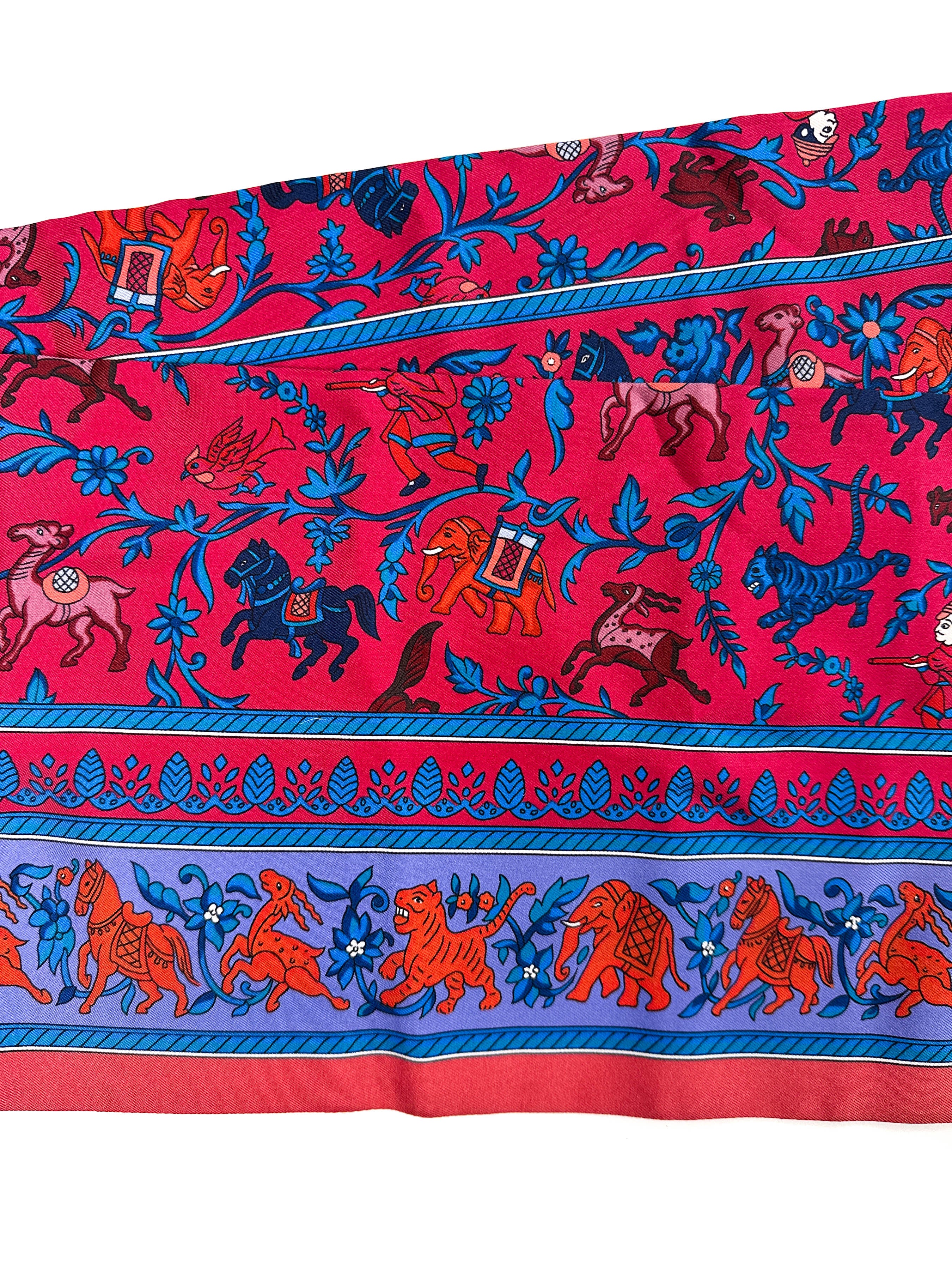 Hermès Chasse en Inde Maxi Twilly