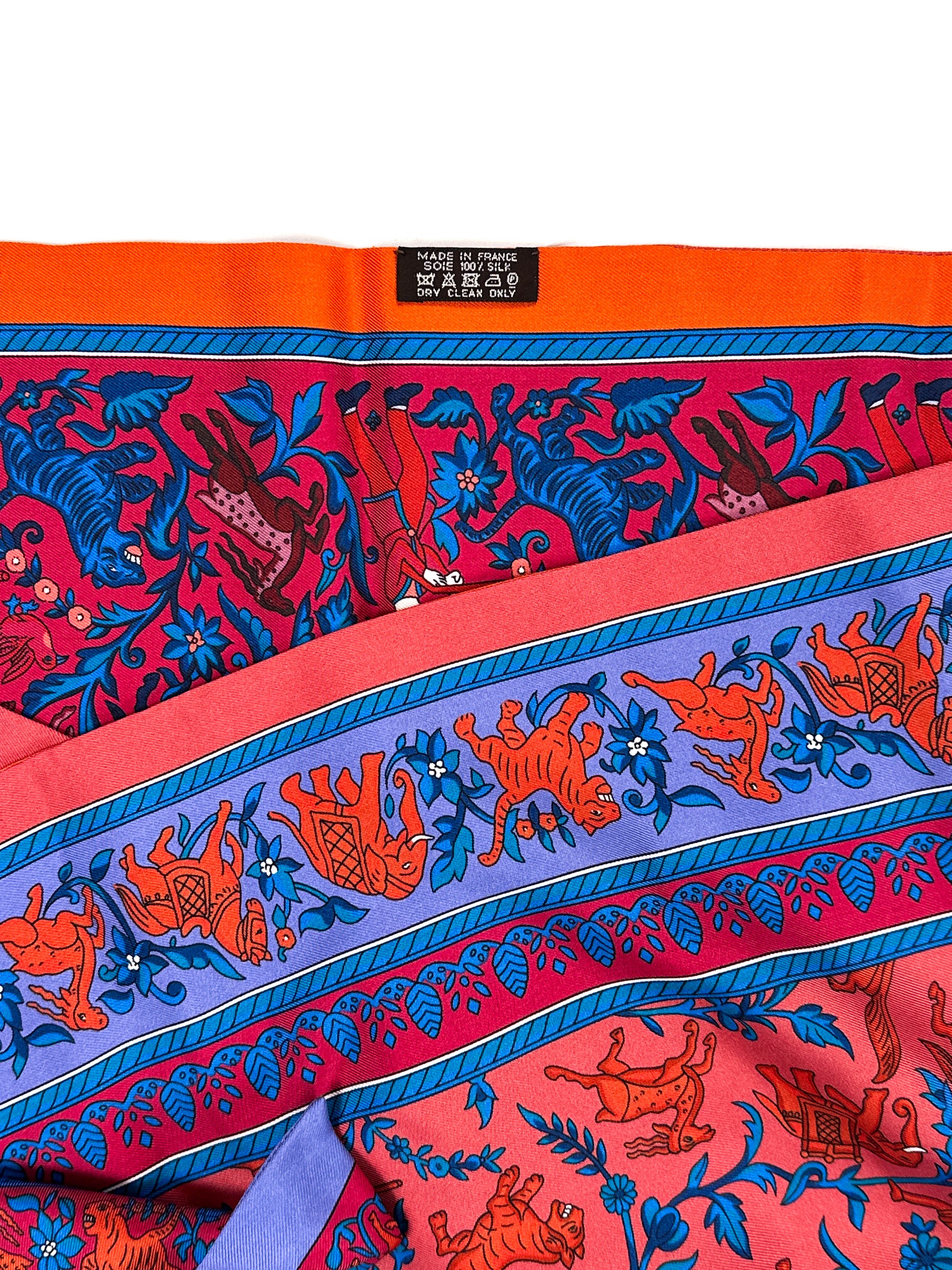 Hermès Chasse en Inde Maxi Twilly