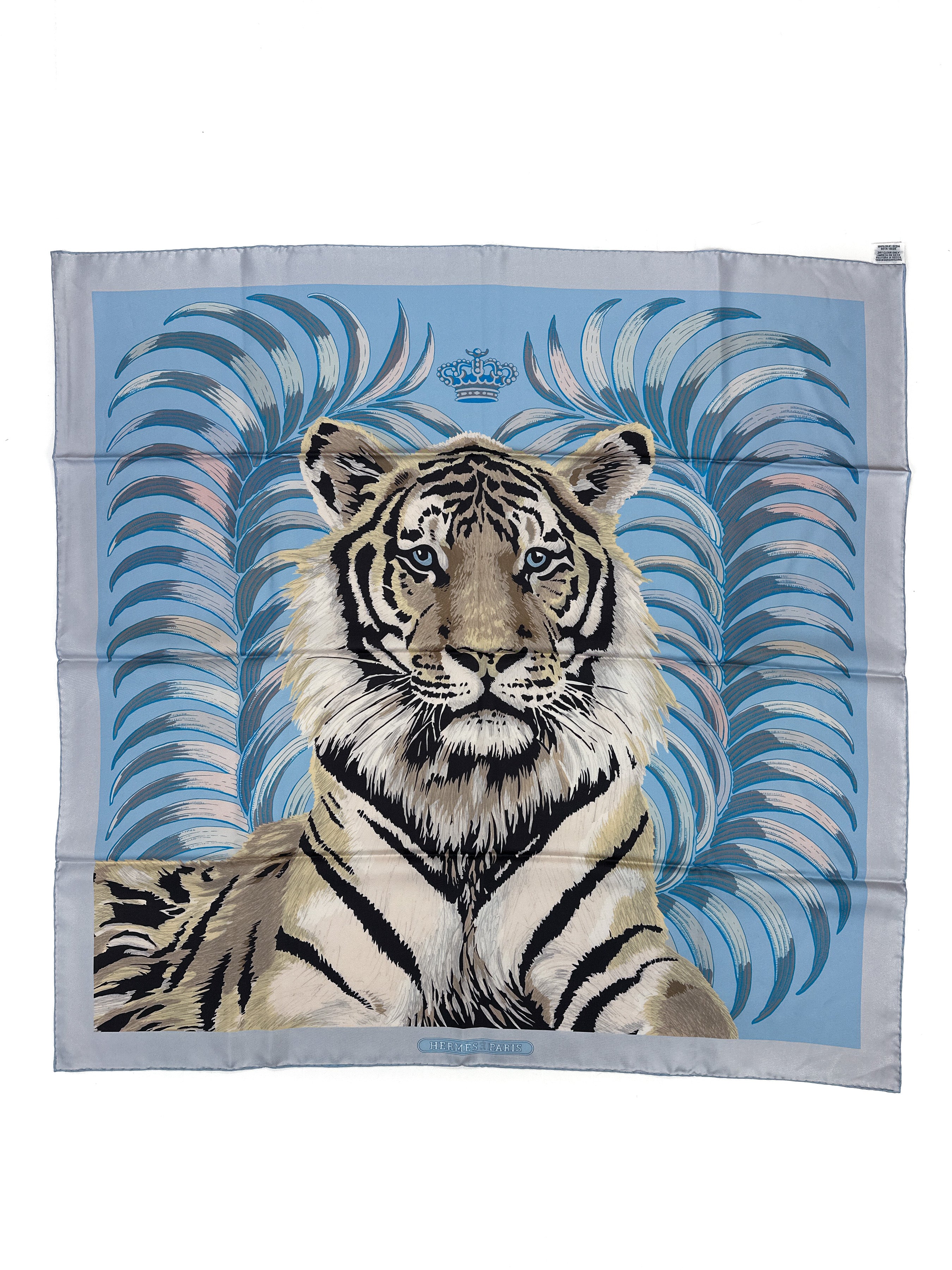 Hermès Tigre Royal Double Face 90