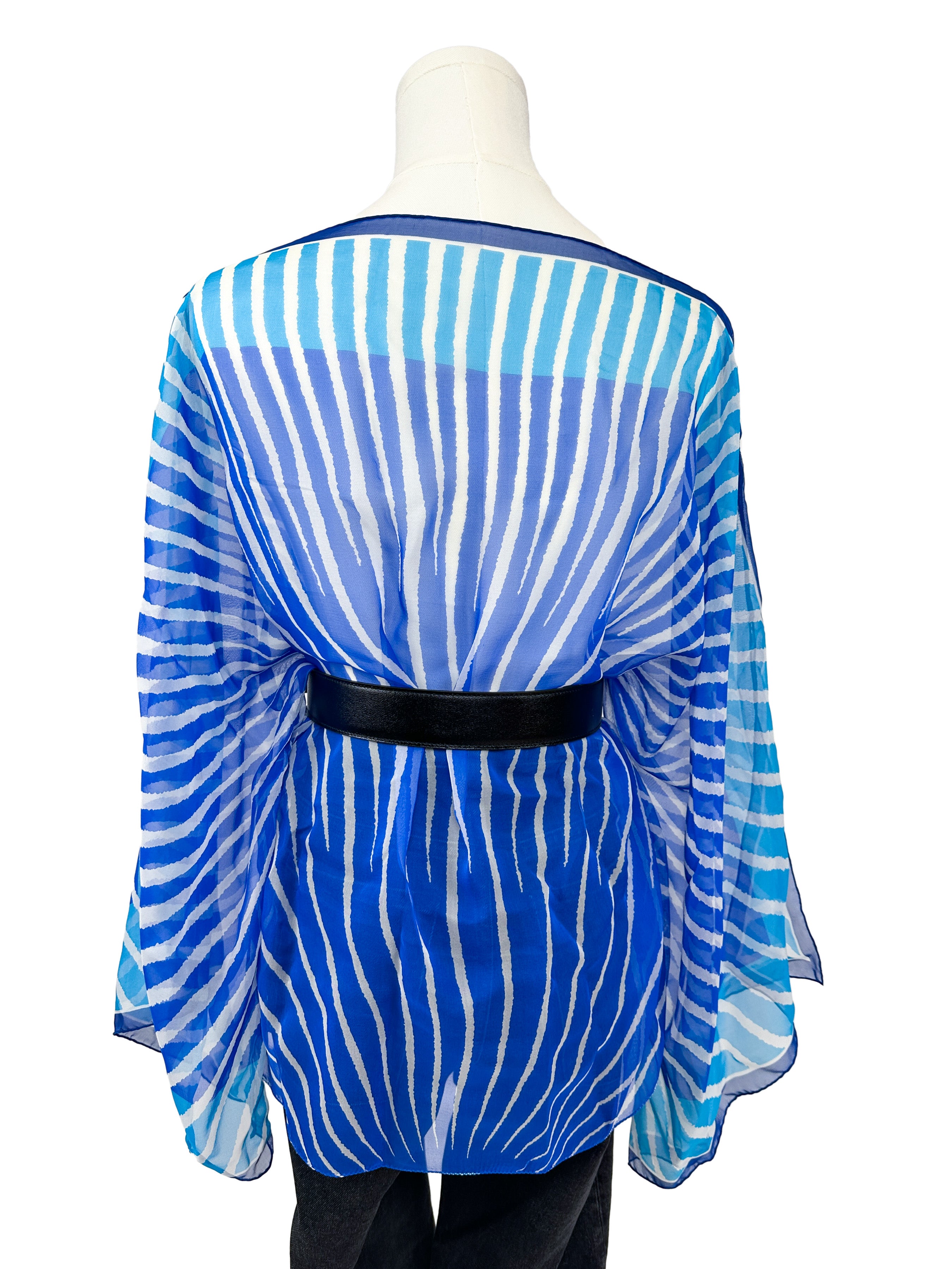 Hermès Soleil Mousseline Top