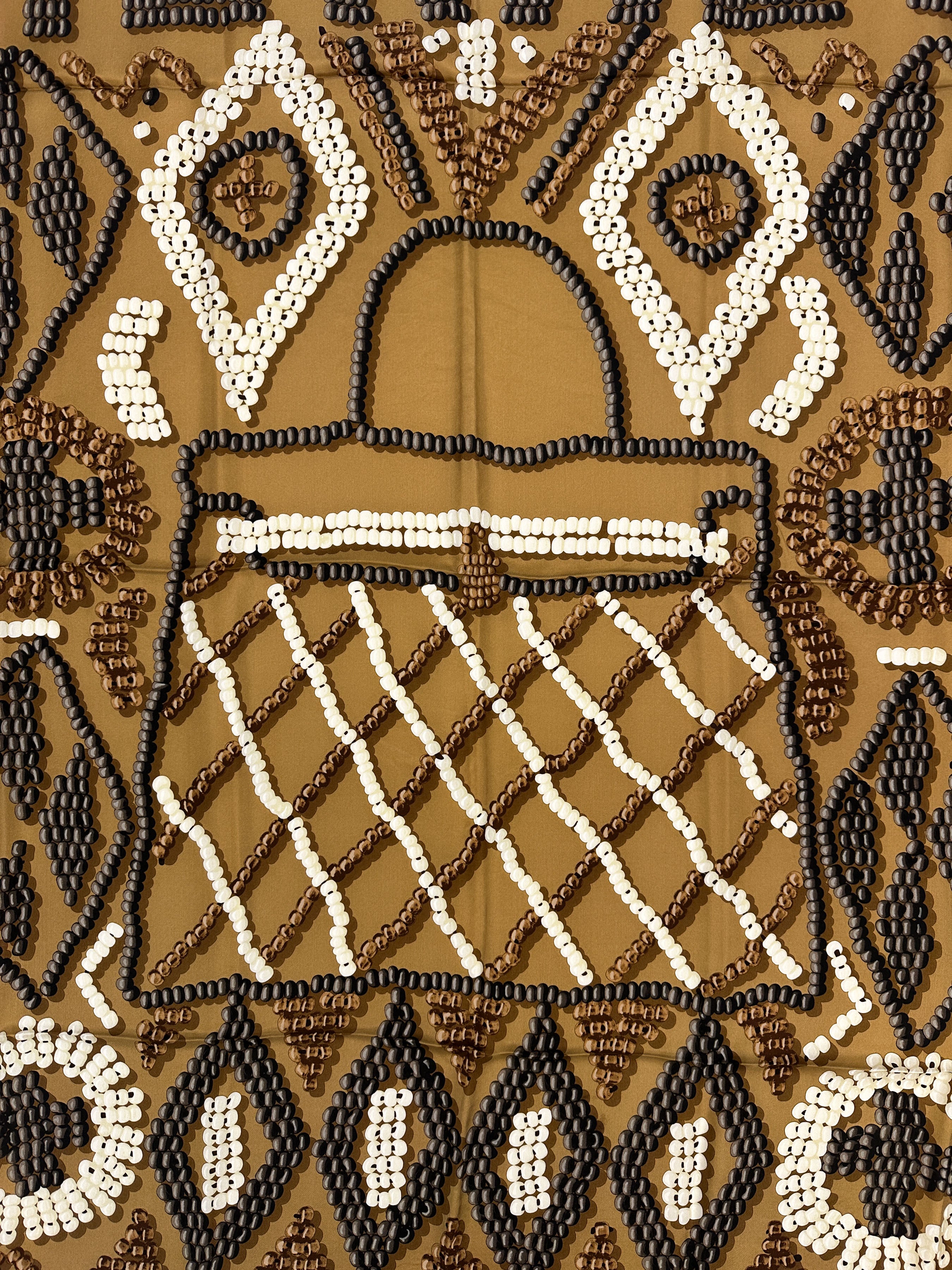 Hermès Kelly en Perles Wash Silk 140