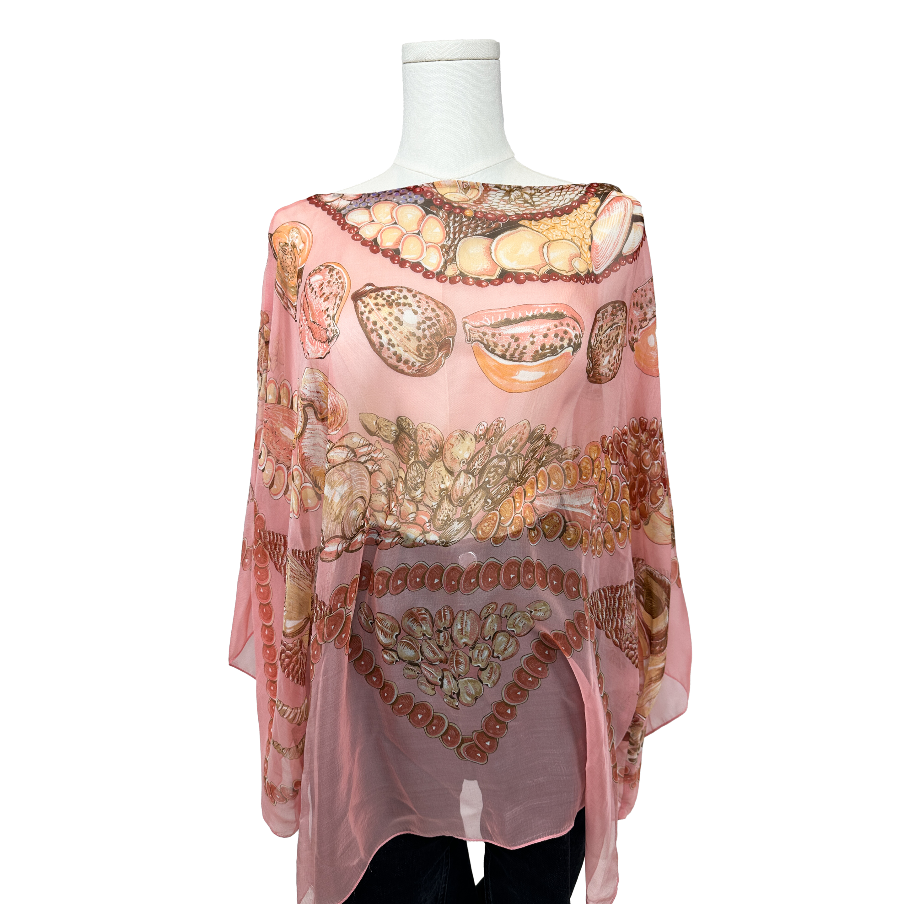 Hermès Rocaille Mousseline Top