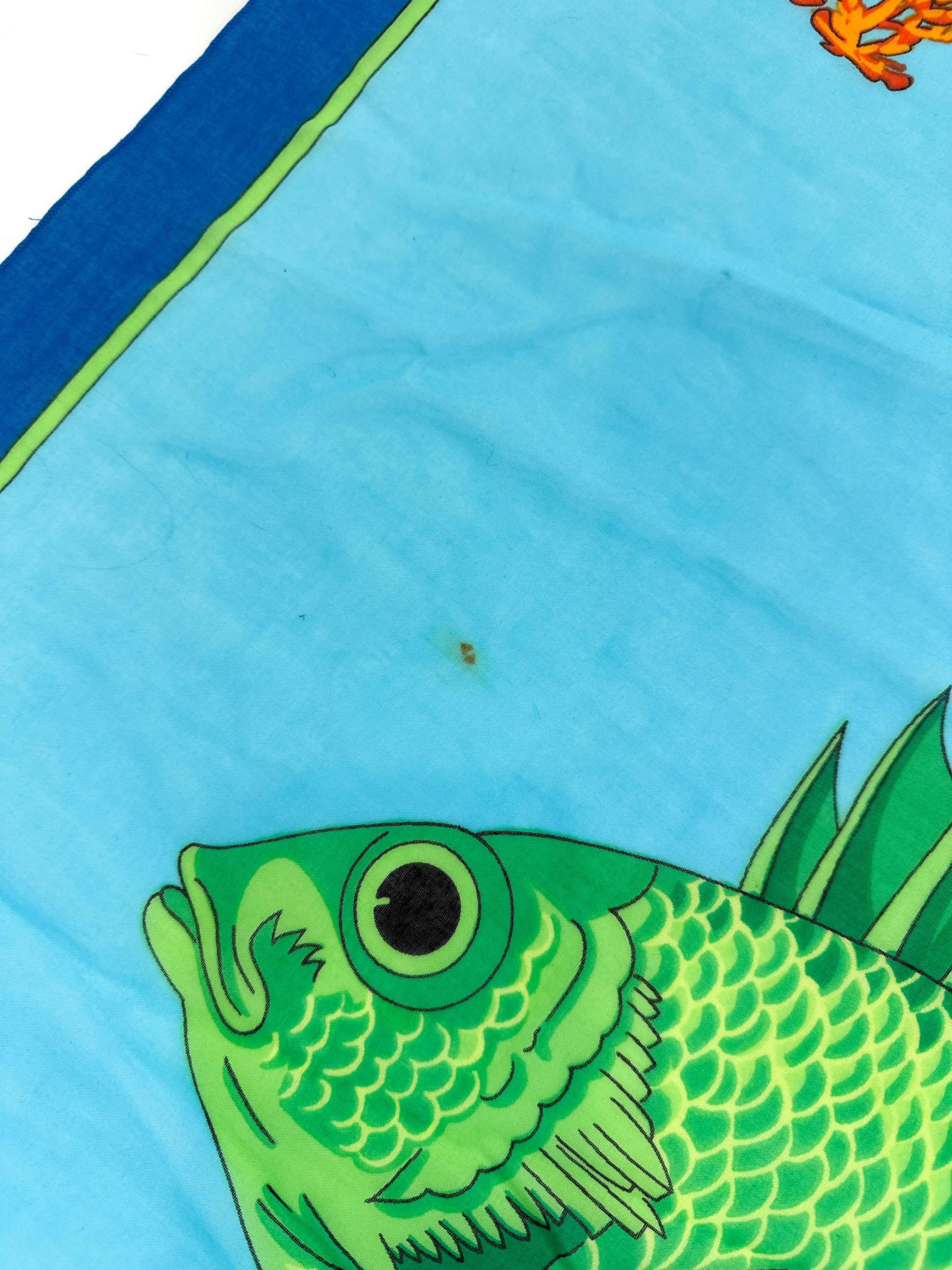 Hermès Fish Cotton Pareo
