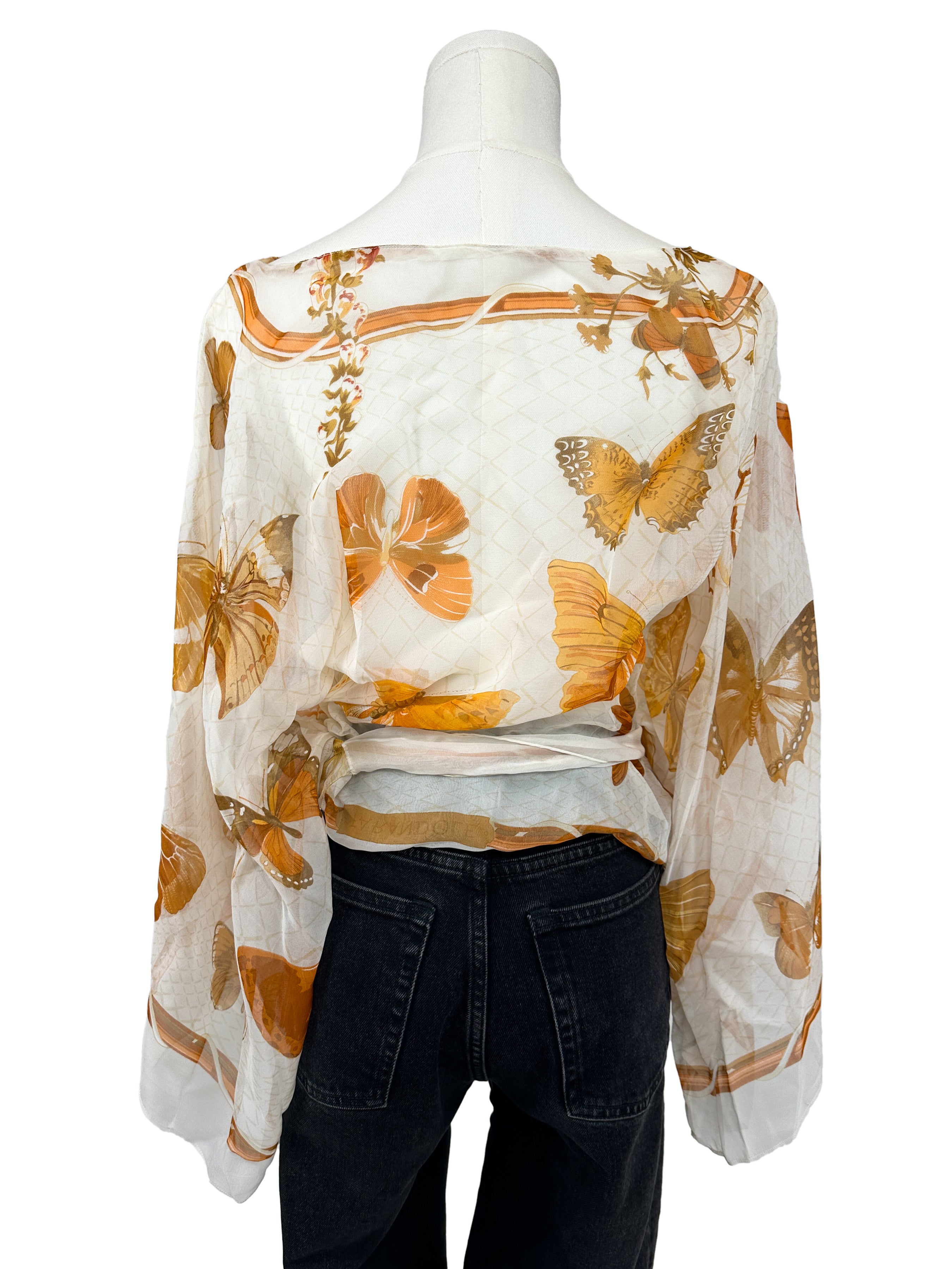 Hermès Farandole Mousseline Top